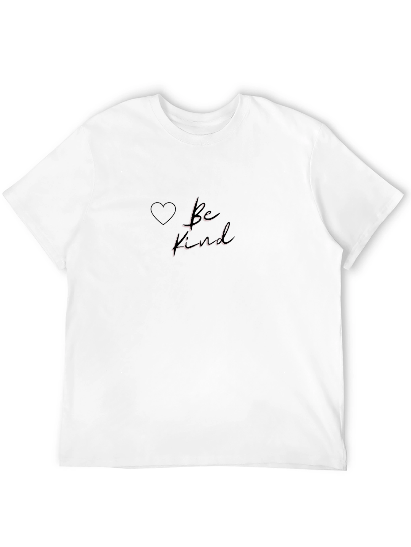 Be Kind Graphic Tee - Classic Black Cotton T-Shirt