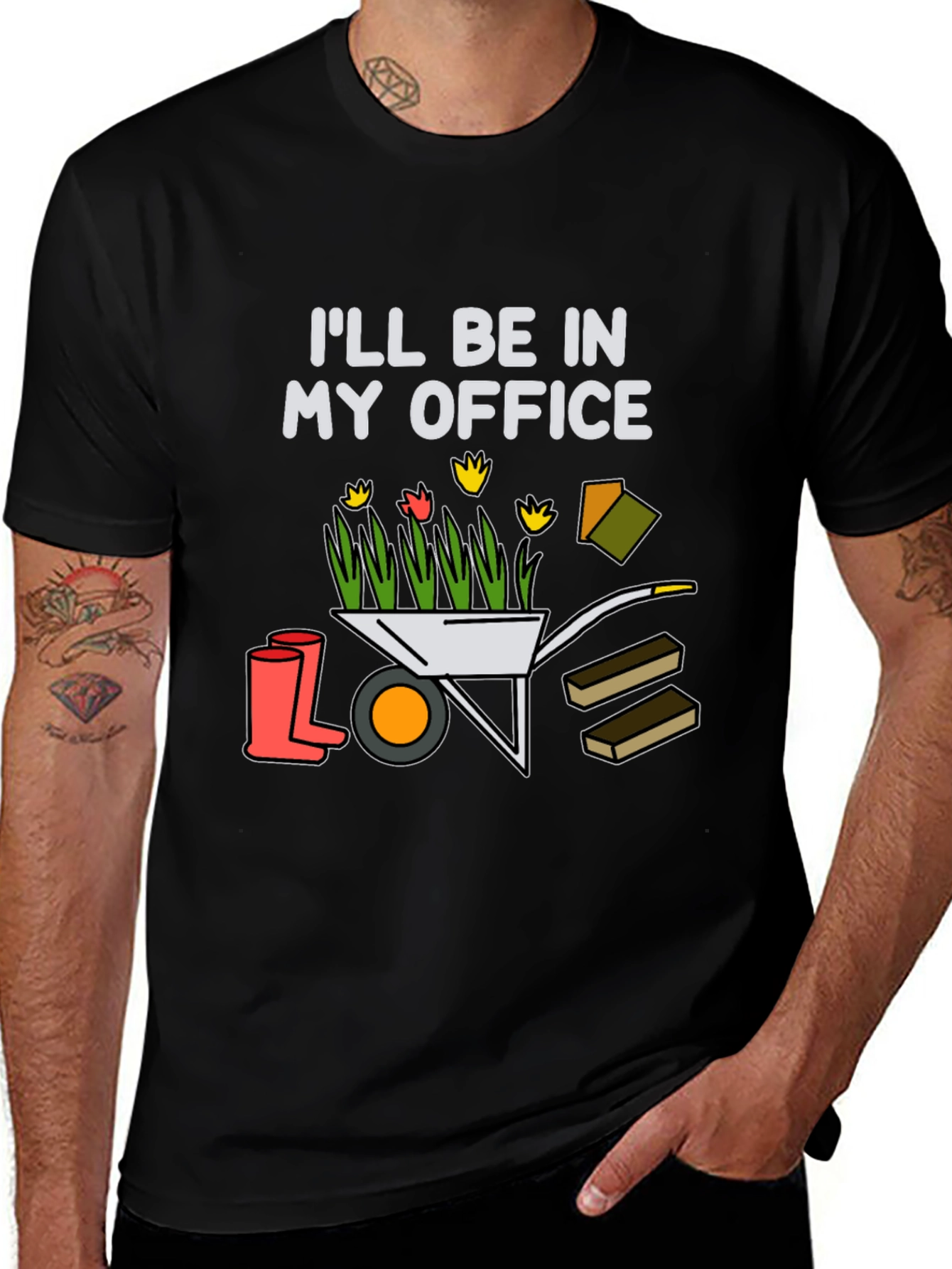 Gardening T-Shirt: Ill Be In My Office