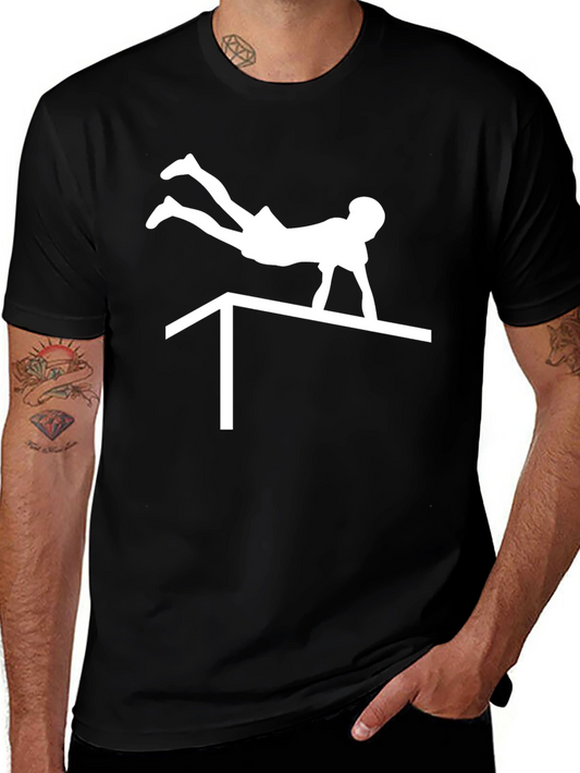 Gymnast T-Shirt - Gymnastics Silhouette Tee