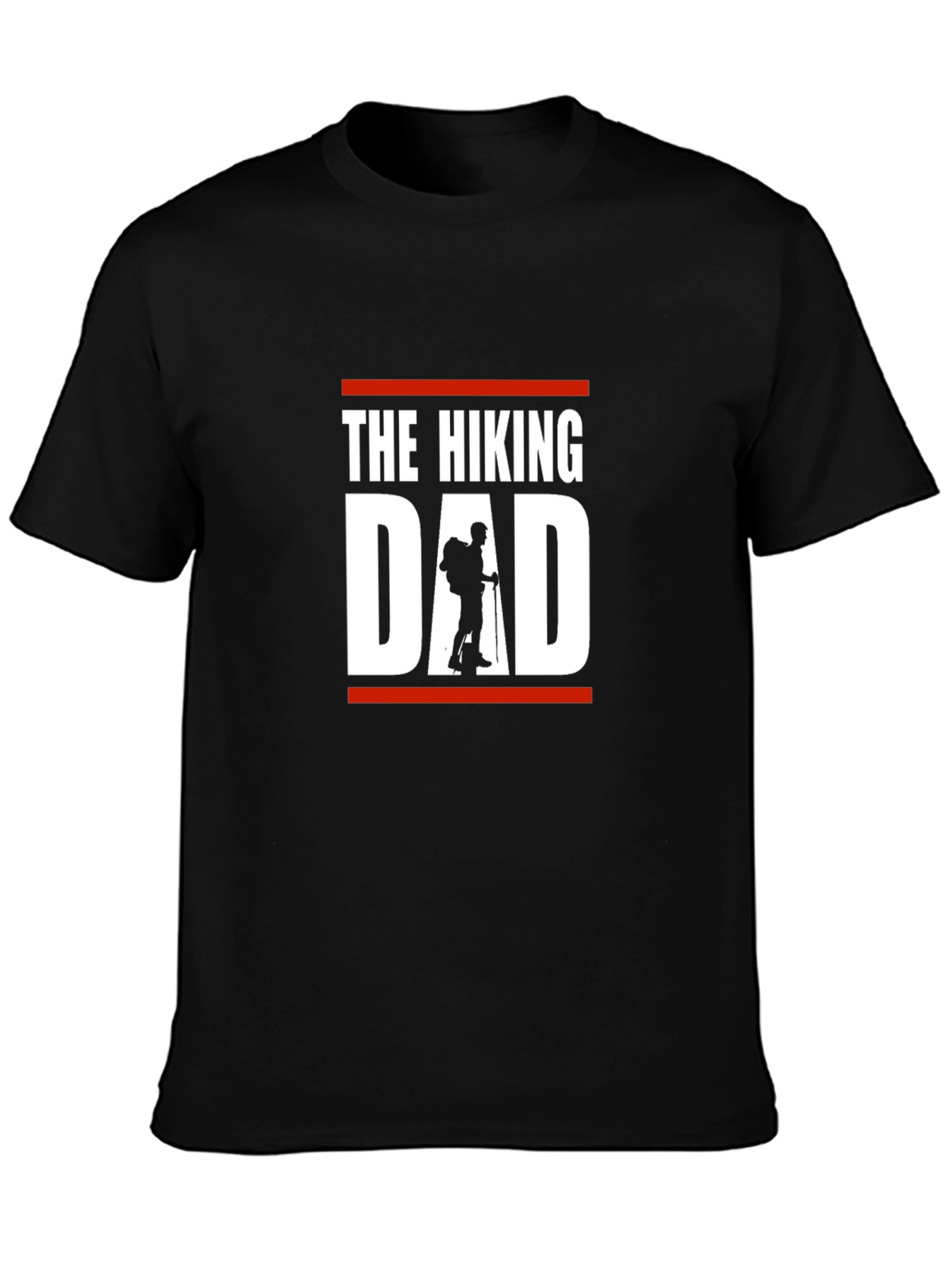 The Hiking Dad Black T-Shirt