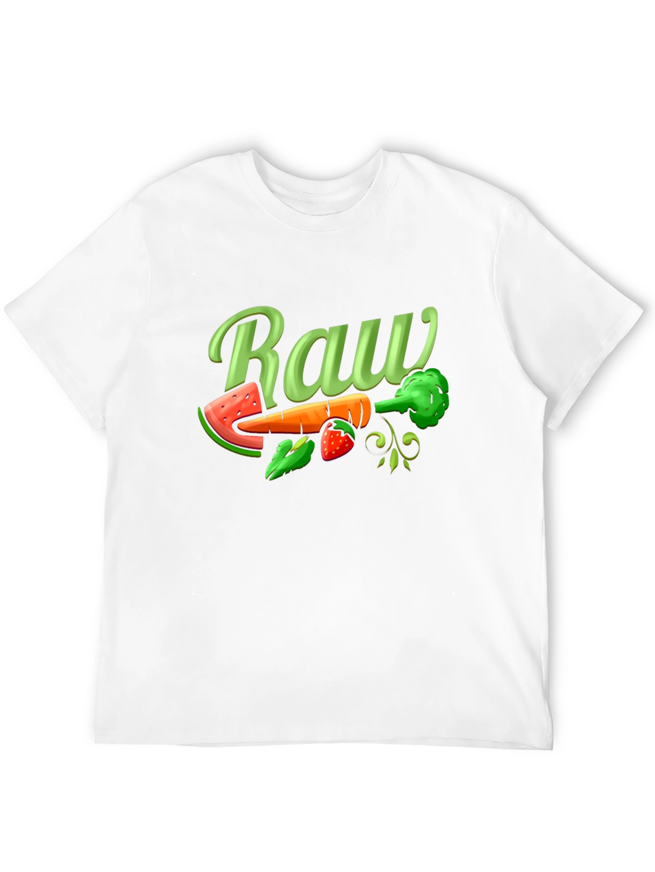 Raw Food Diet T-Shirt - Vegan Graphic Tee
