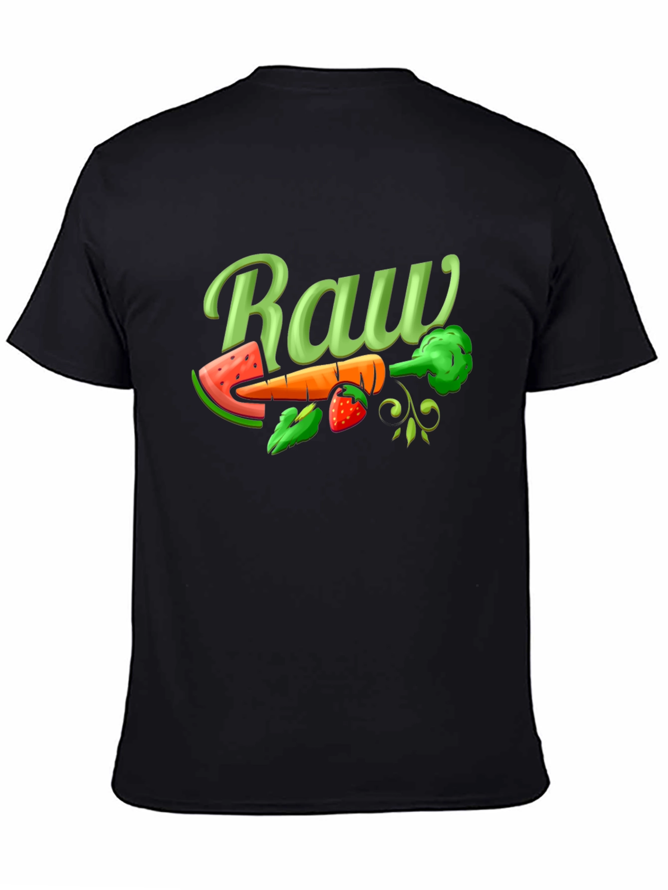 Raw Food Diet T-Shirt - Vegan Graphic Tee