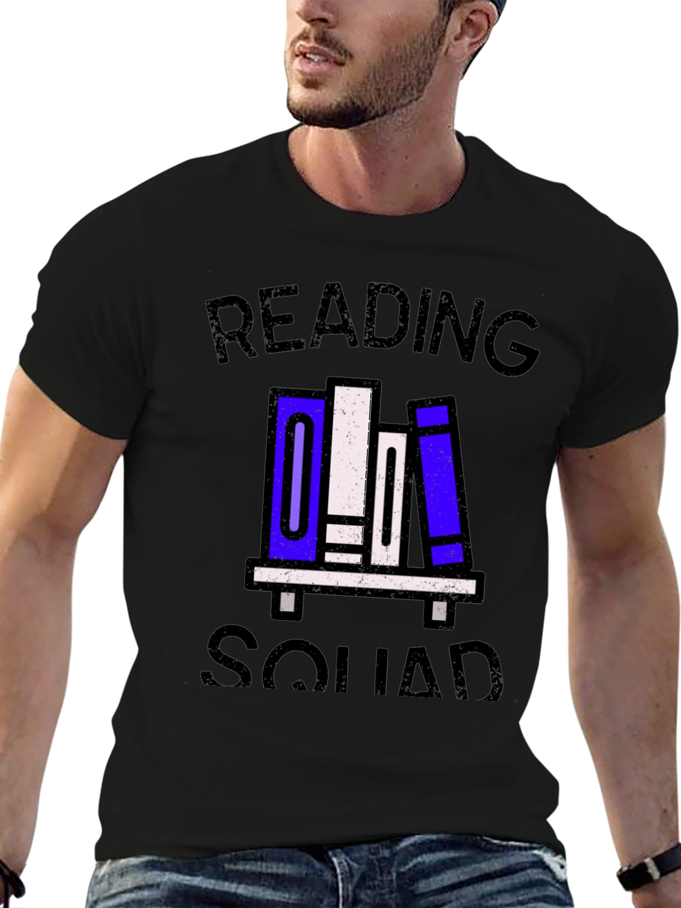 Reading Squad Graphic Tee - Book Lover Shirt