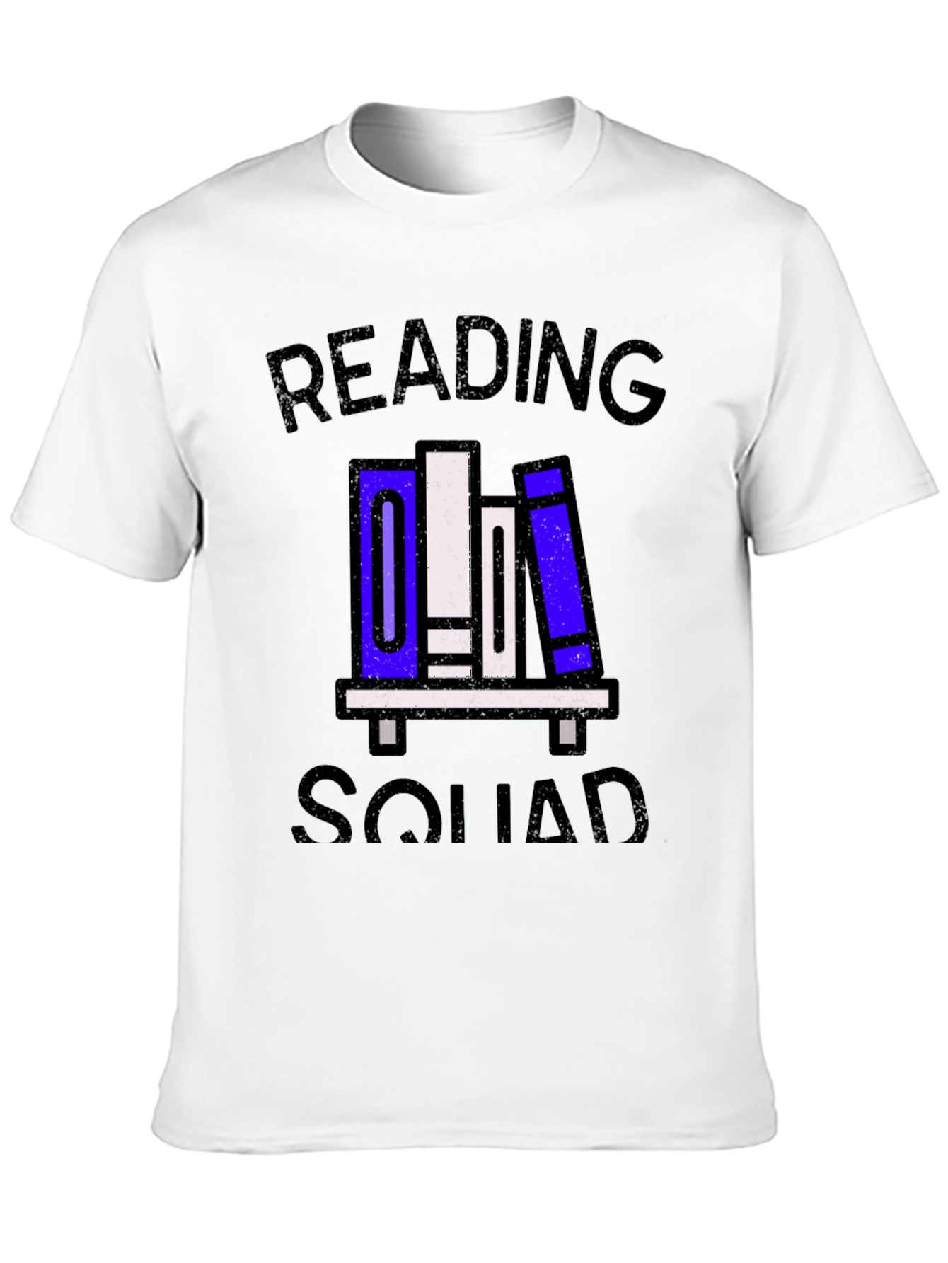 Reading Squad Graphic Tee - Book Lover Shirt
