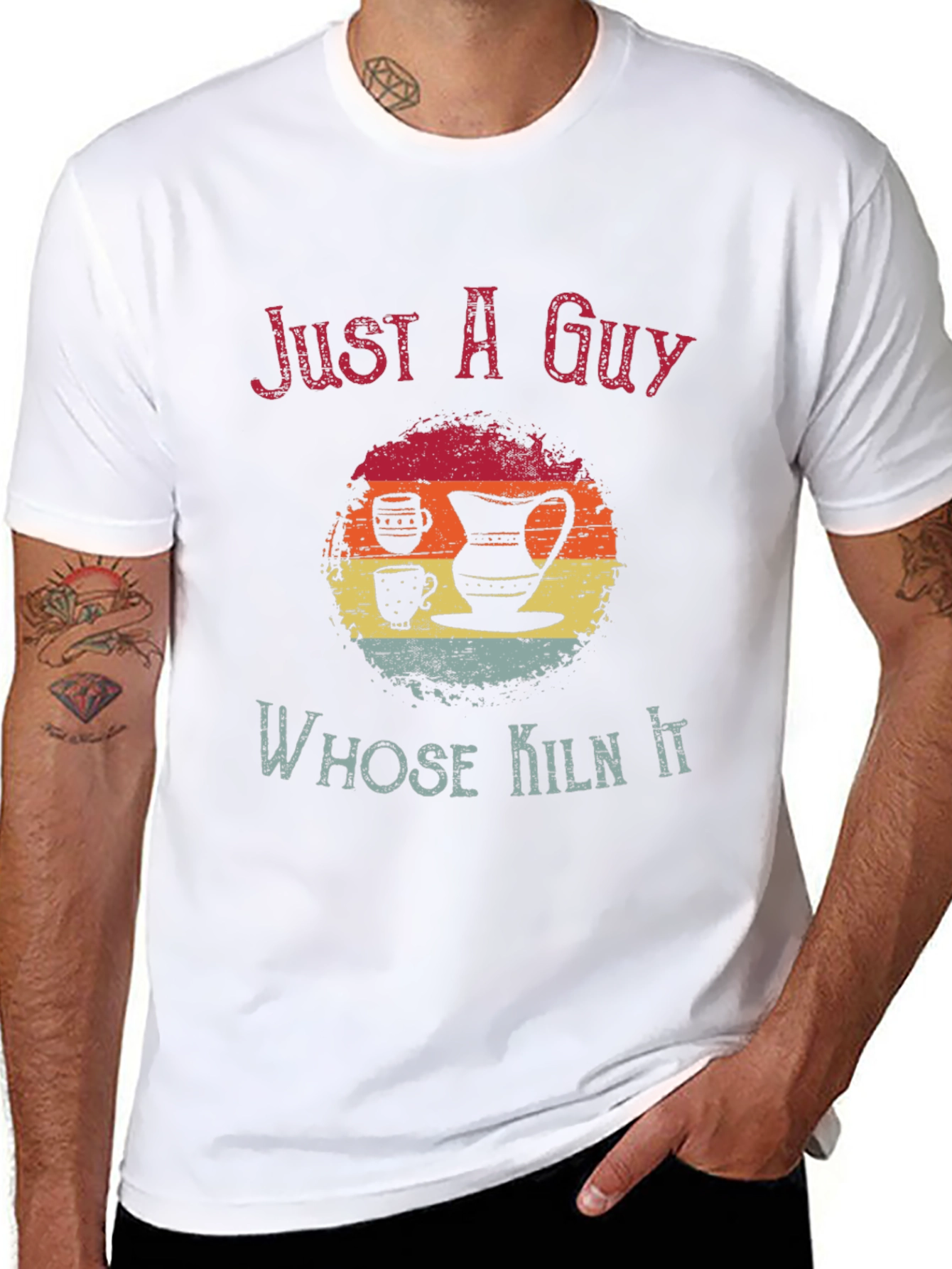 Just A Guy Whose Kiln It Graphic Tee