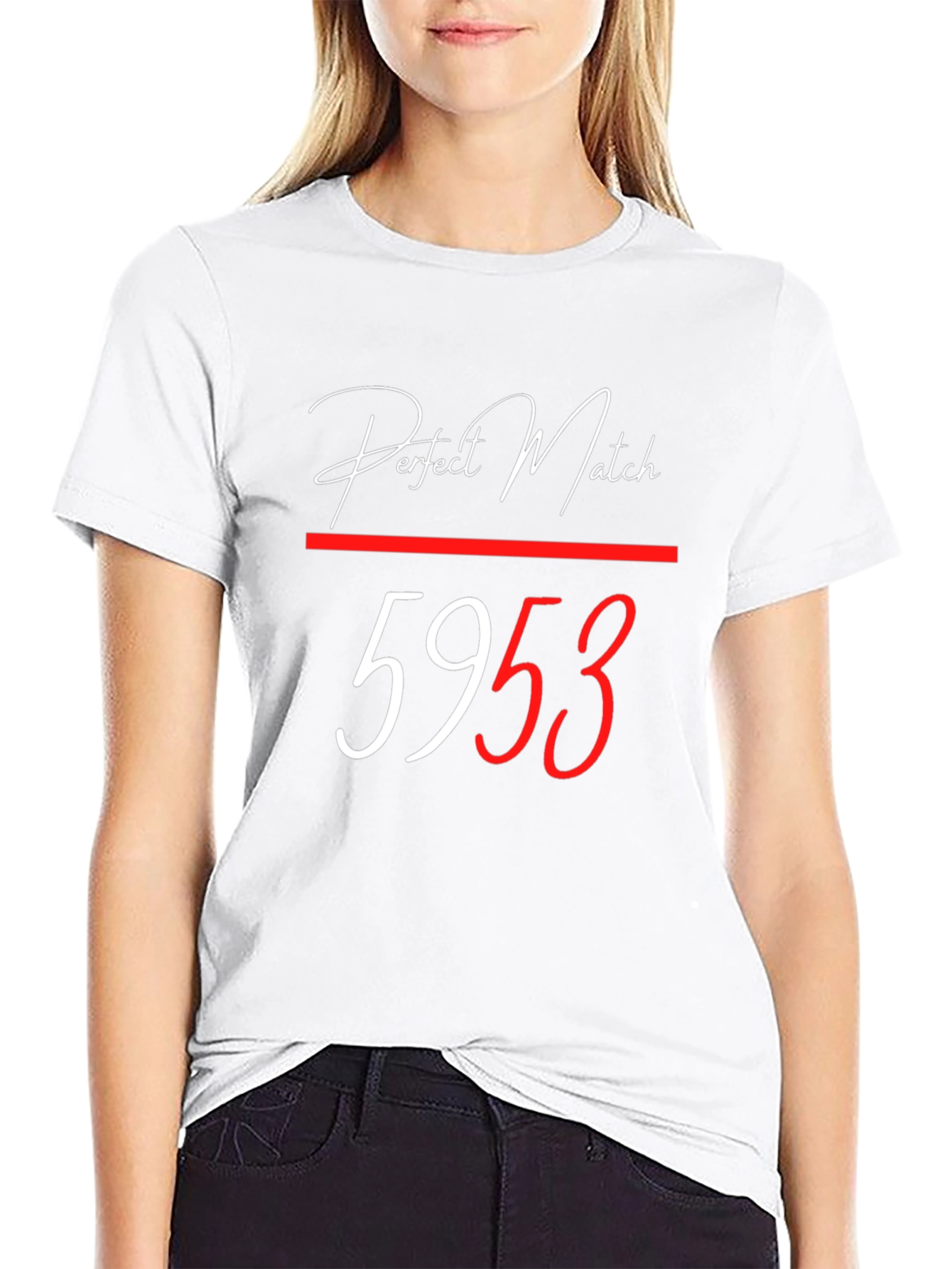 Perfect Match Tee - Unique Number Design