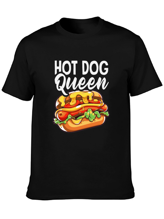 Hot Dog Queen Graphic T-Shirt