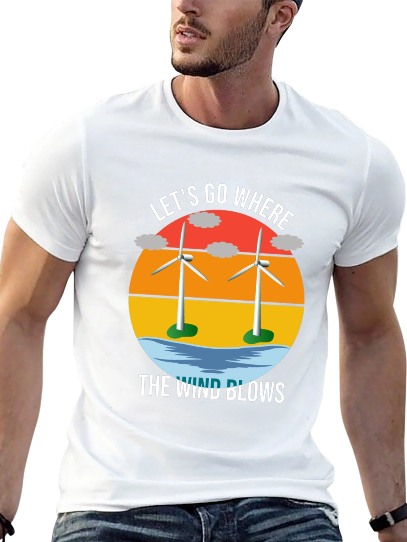 Lets Go Where The Wind Blows T-Shirt