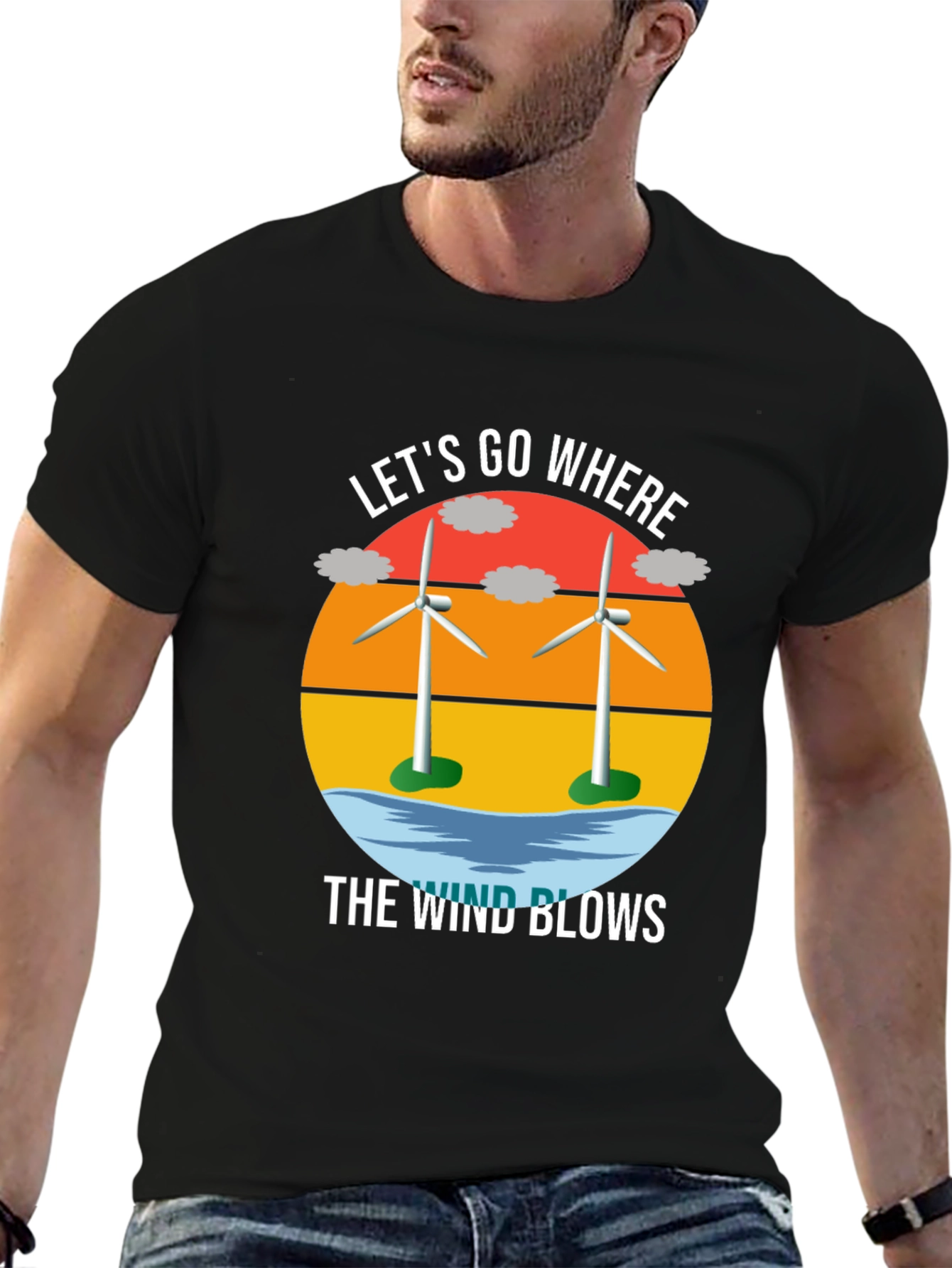 Lets Go Where The Wind Blows T-Shirt