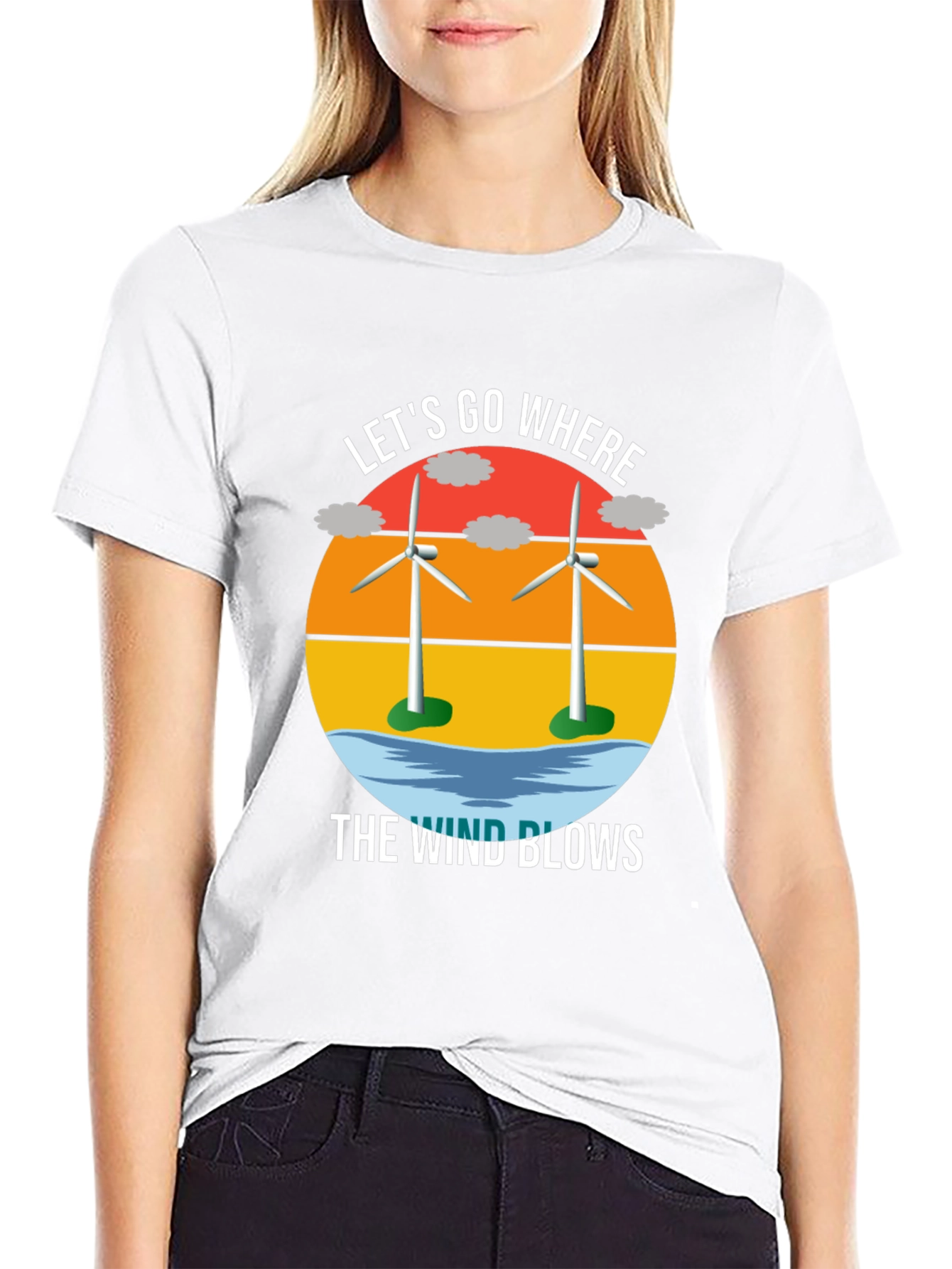 Lets Go Where The Wind Blows T-Shirt