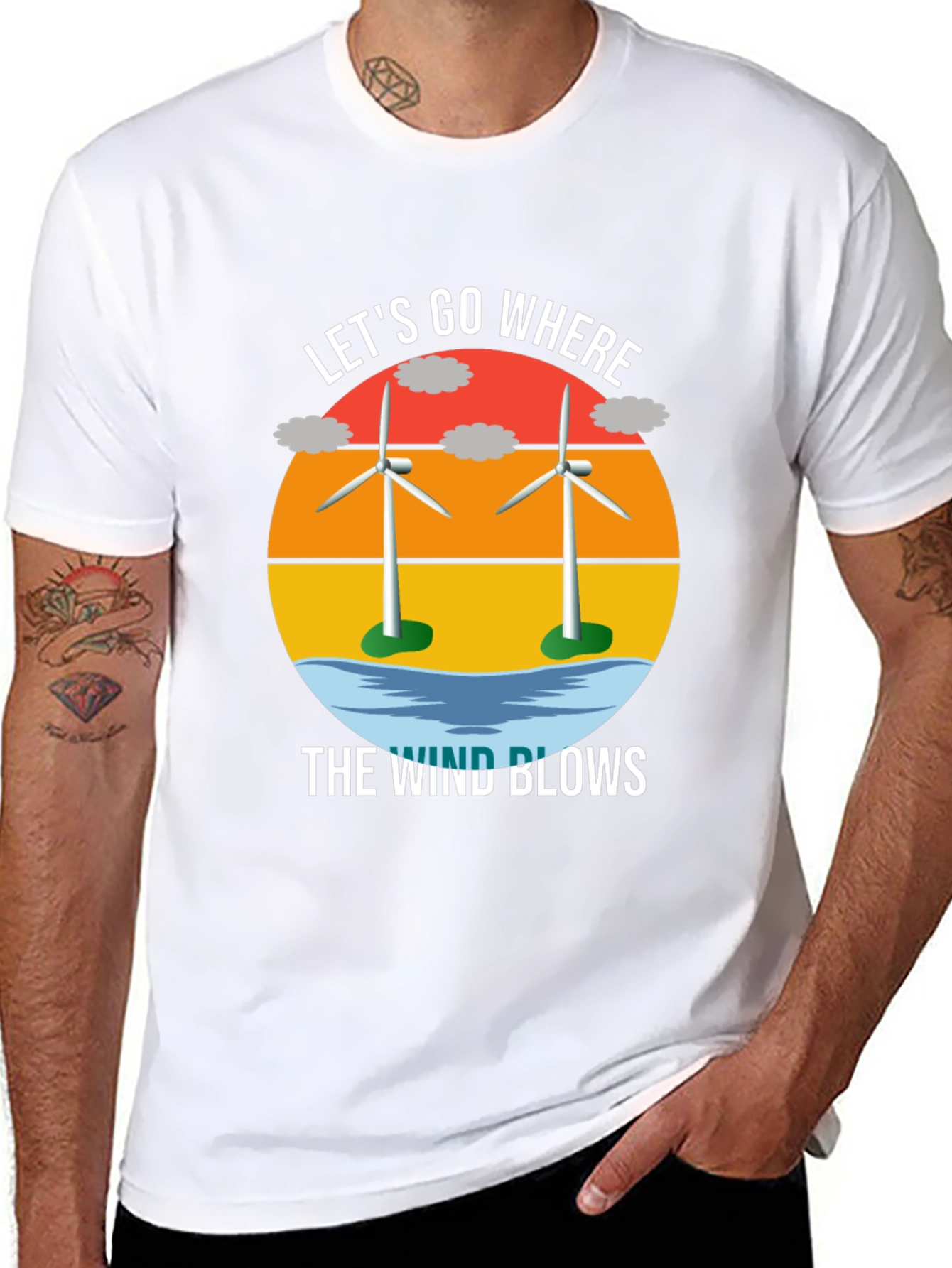 Lets Go Where The Wind Blows T-Shirt
