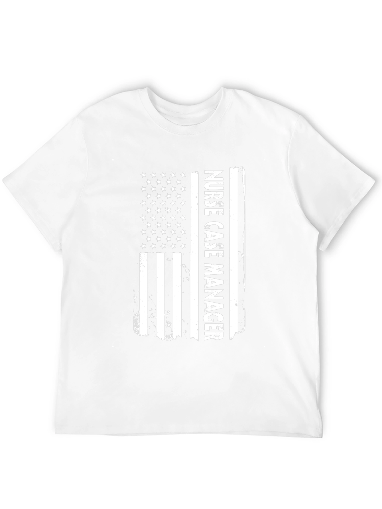Nurse Case Manager American Flag T-Shirt