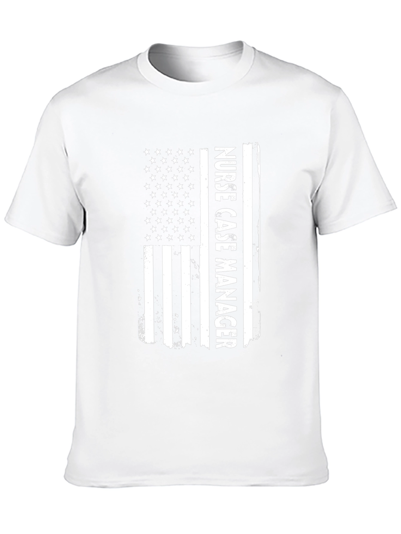 Nurse Case Manager American Flag T-Shirt