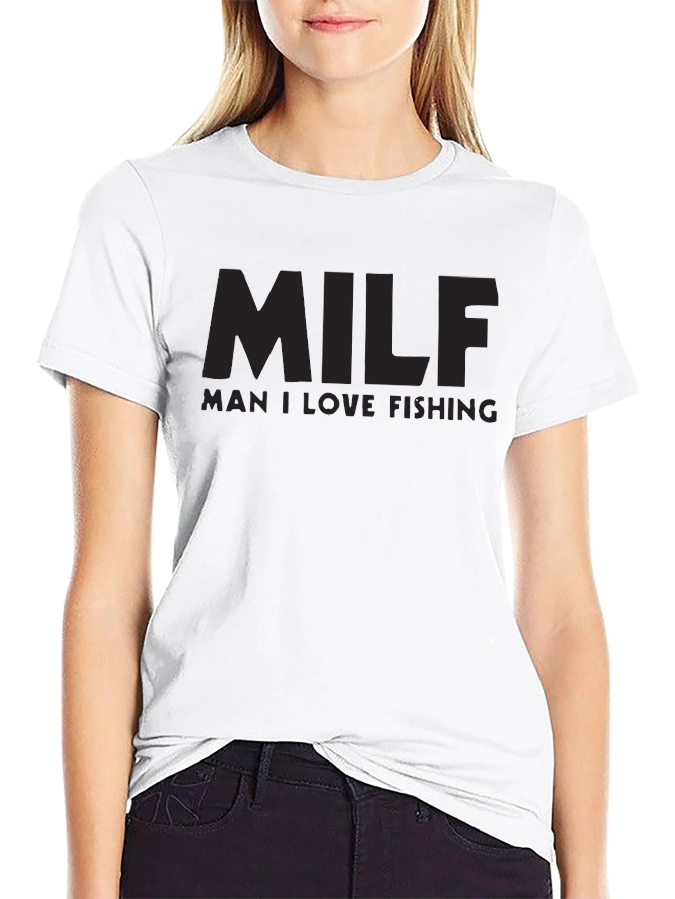 MILF Man I Love Fishing Graphic T-Shirt