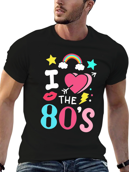 I Love The 80s Retro T-Shirt