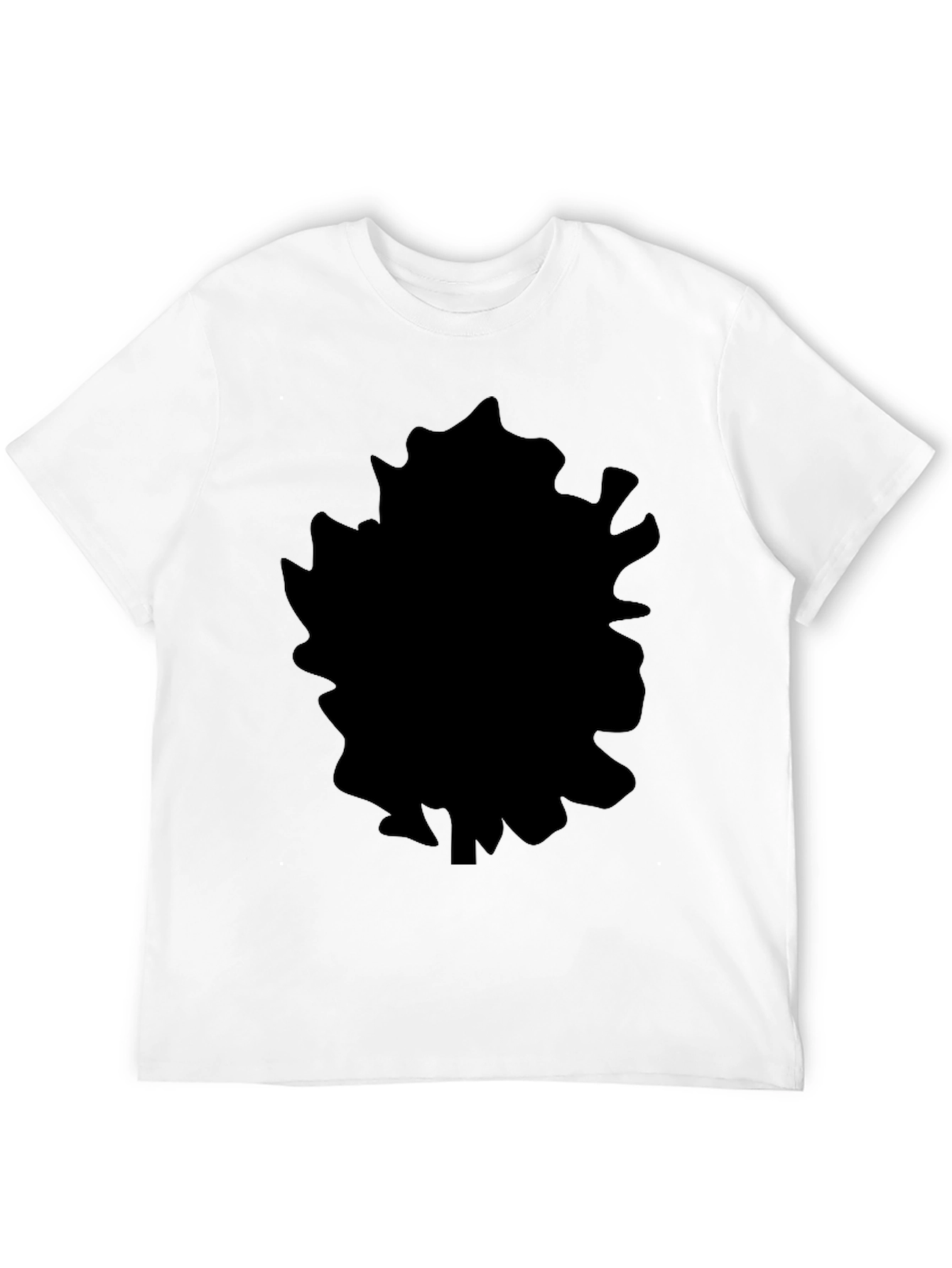 Mens Black Crew Neck Short Sleeve T-Shirt