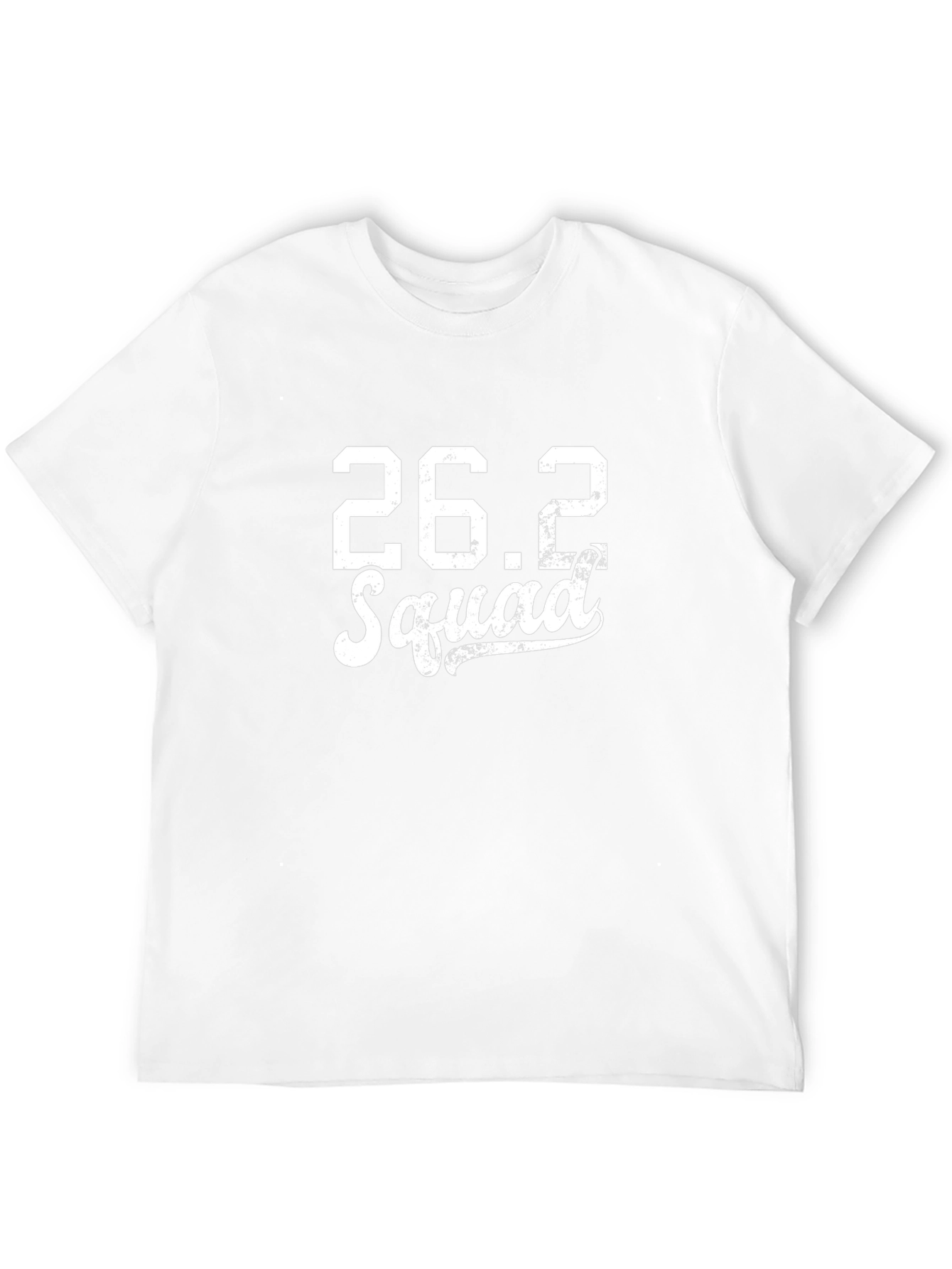 26.2 Squad Black Graphic Tee - Marathon Running Shirt