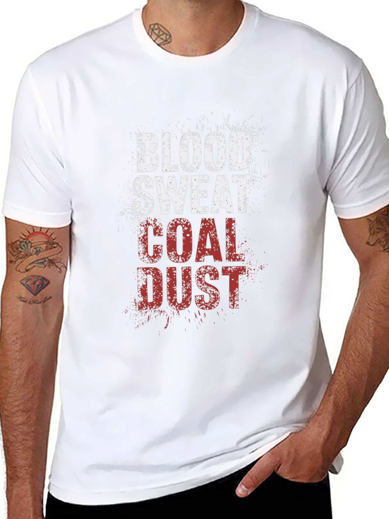 Blood Sweat Coal Dust Graphic Tee