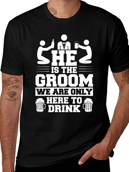 Groom Crew T-Shirt - Party Wedding Tee