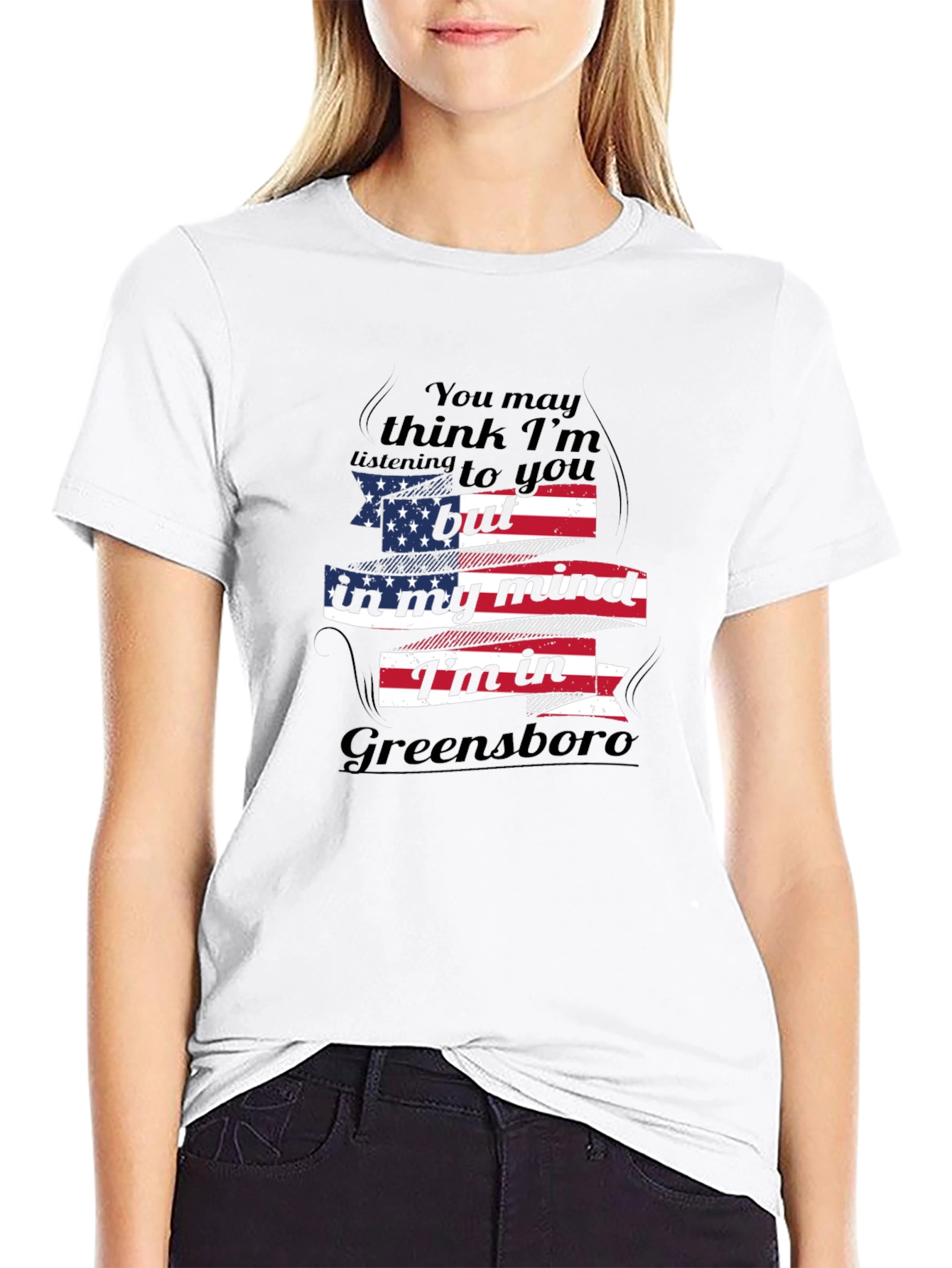 Greensboro Mind T-Shirt - Patriotic Graphic Tee