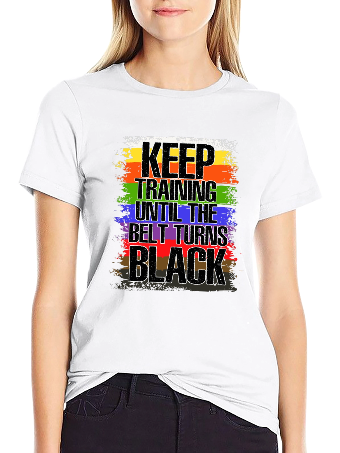 Keep Training Until Black Belt T-Shirt