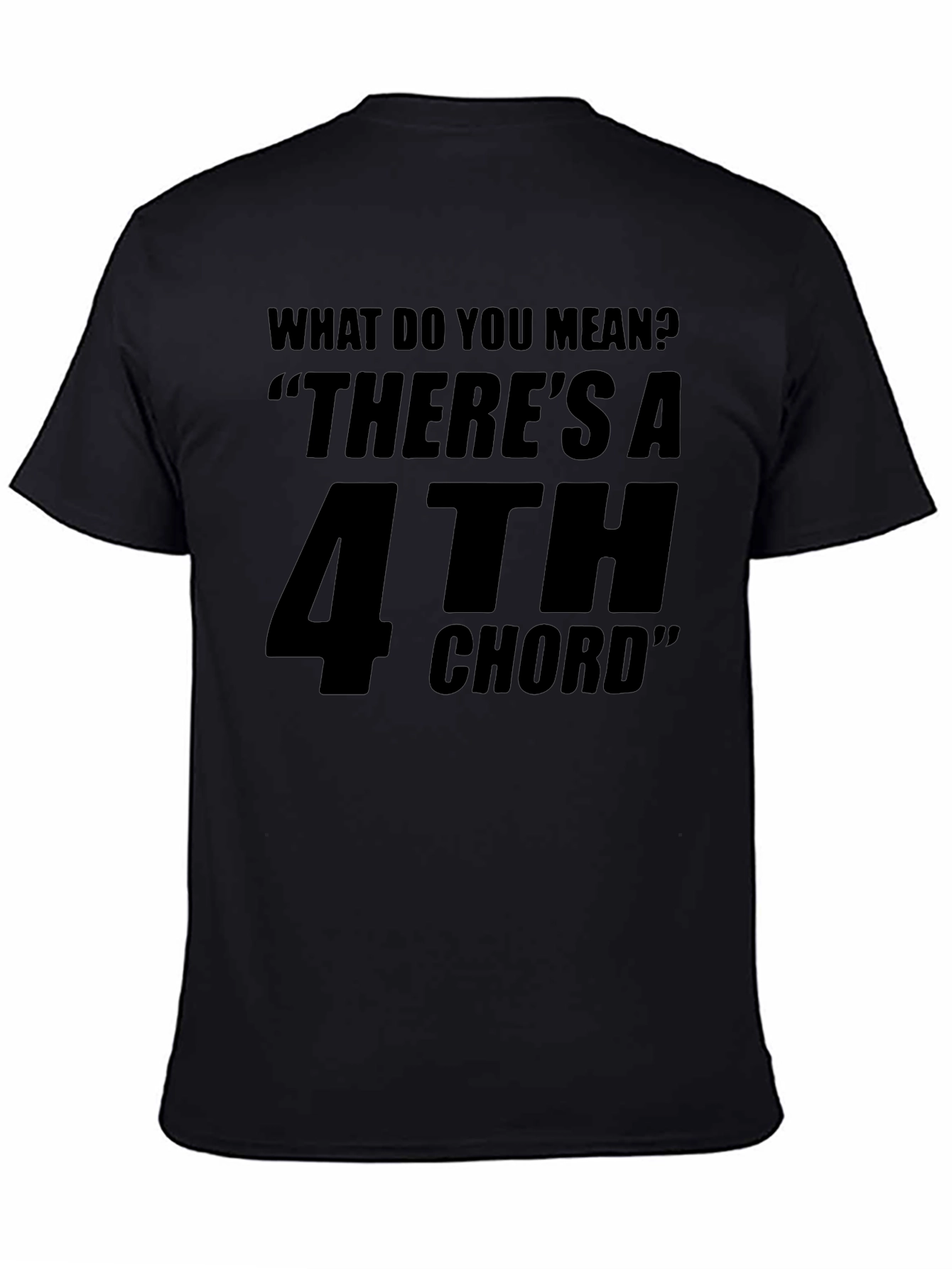 Funny Music T-Shirt - 4th Chord Graphic Tee