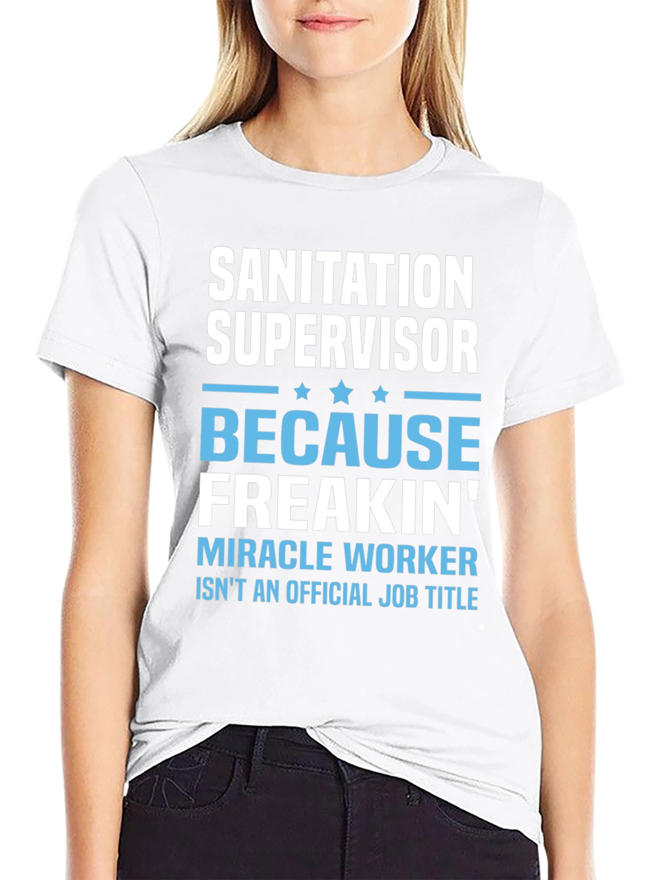 Sanitation Supervisor Novelty T-Shirt