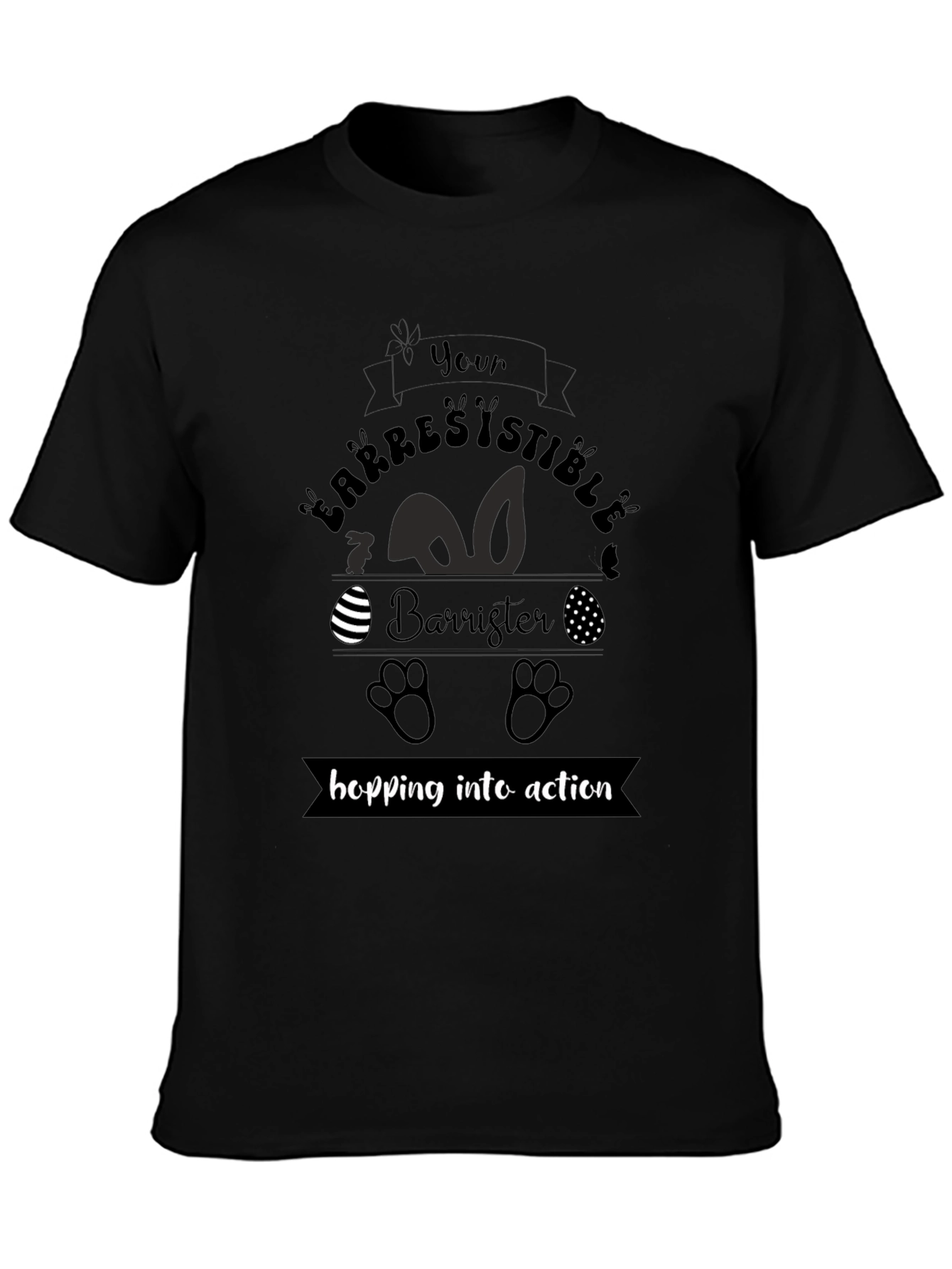 Irresistible Barrister Easter Bunny T-Shirt