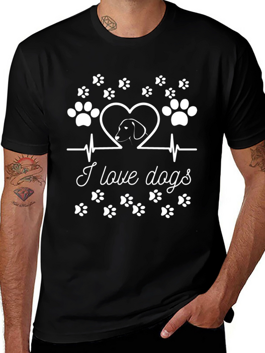 I Love Dogs Graphic Tee