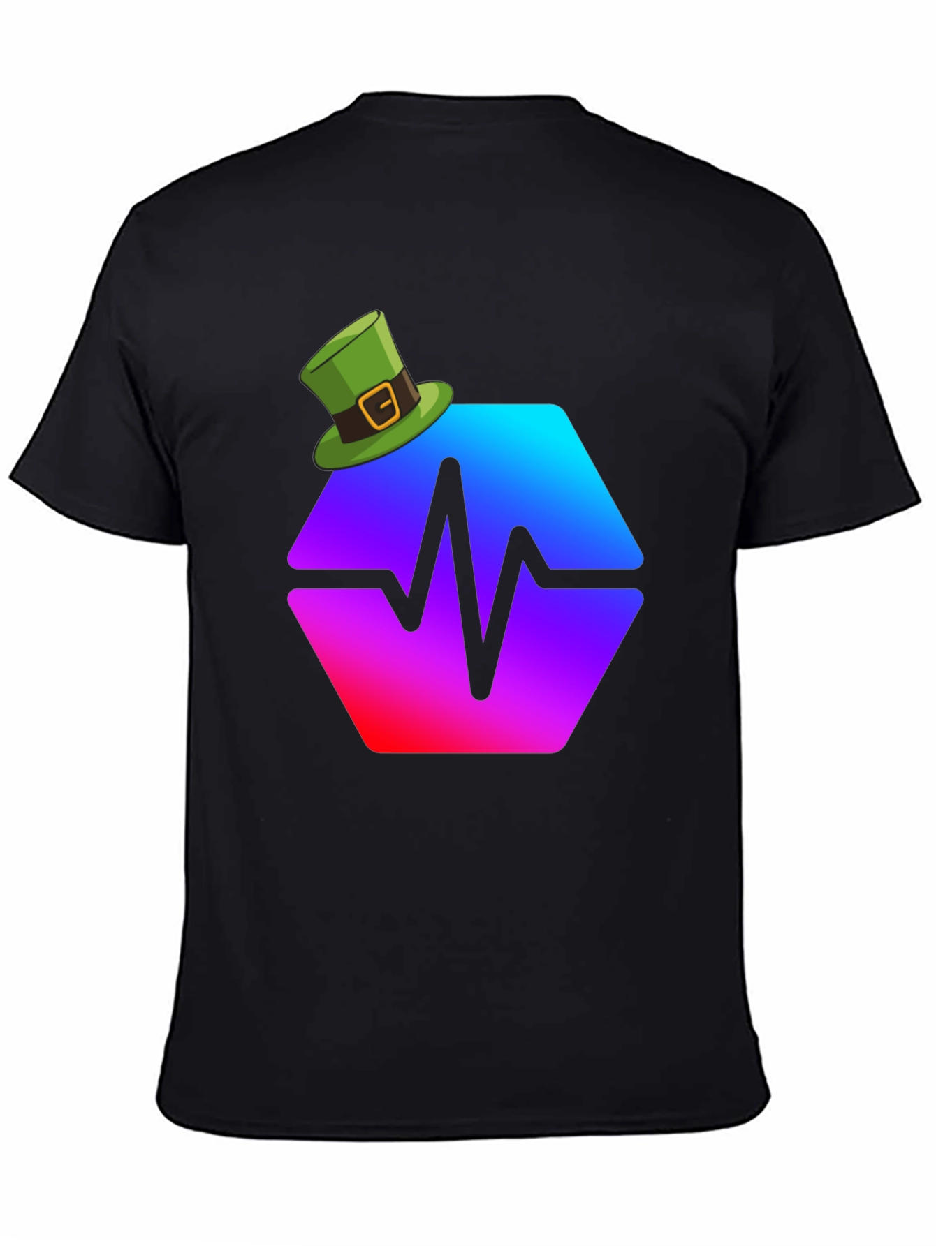 St. Patricks Day Pulse Hex T-Shirt