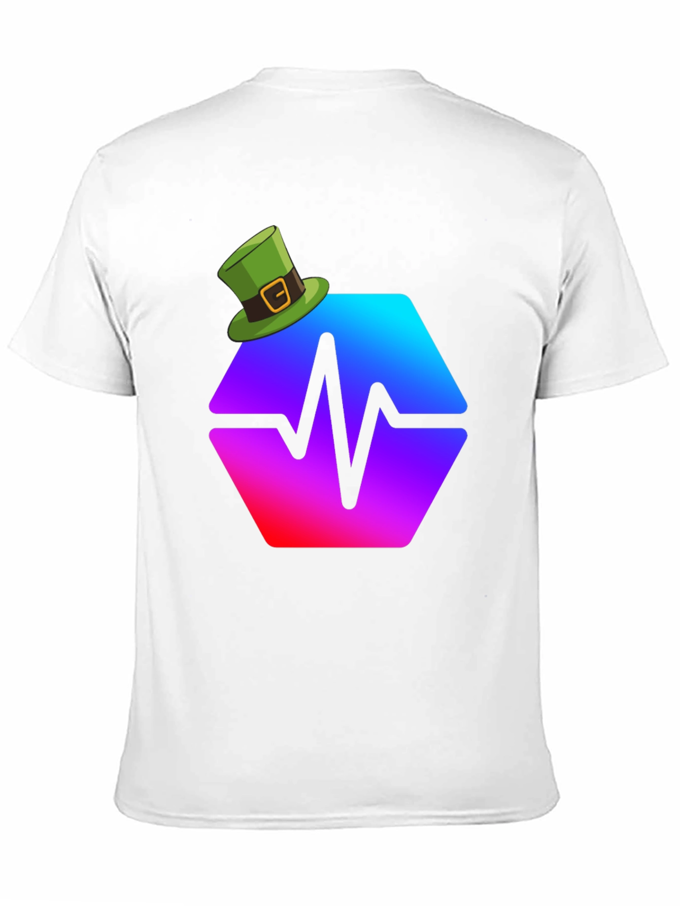 St. Patricks Day Pulse Hex T-Shirt