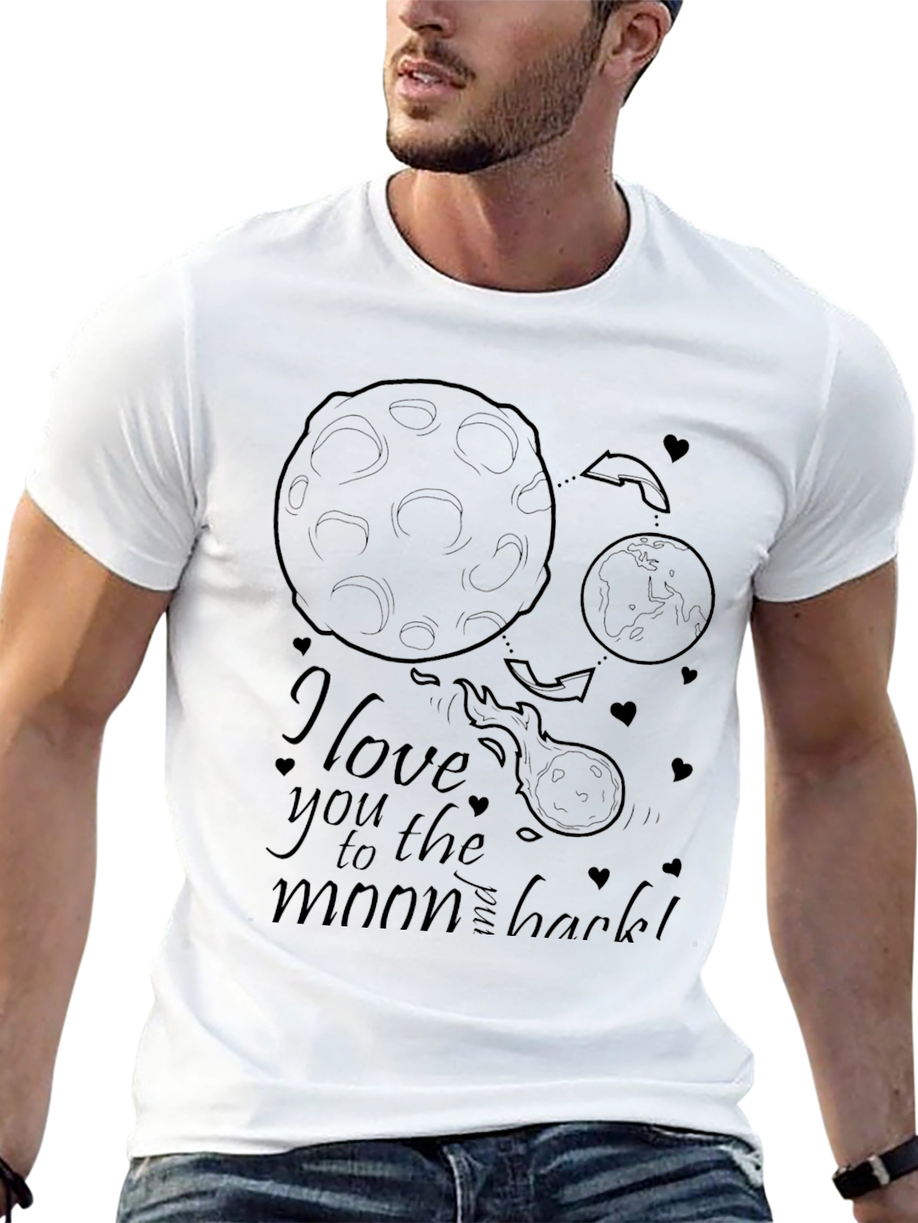 I Love You to the Moon and Back T-Shirt