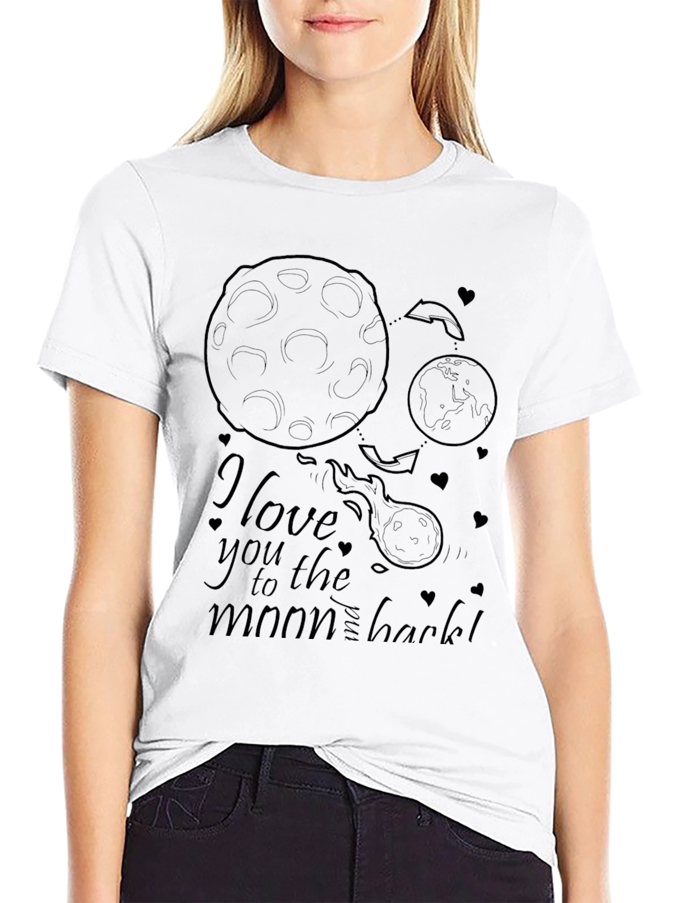 I Love You to the Moon and Back T-Shirt
