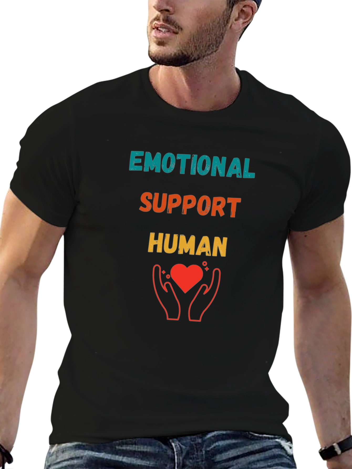 Emotional Support Human Graphic Tee