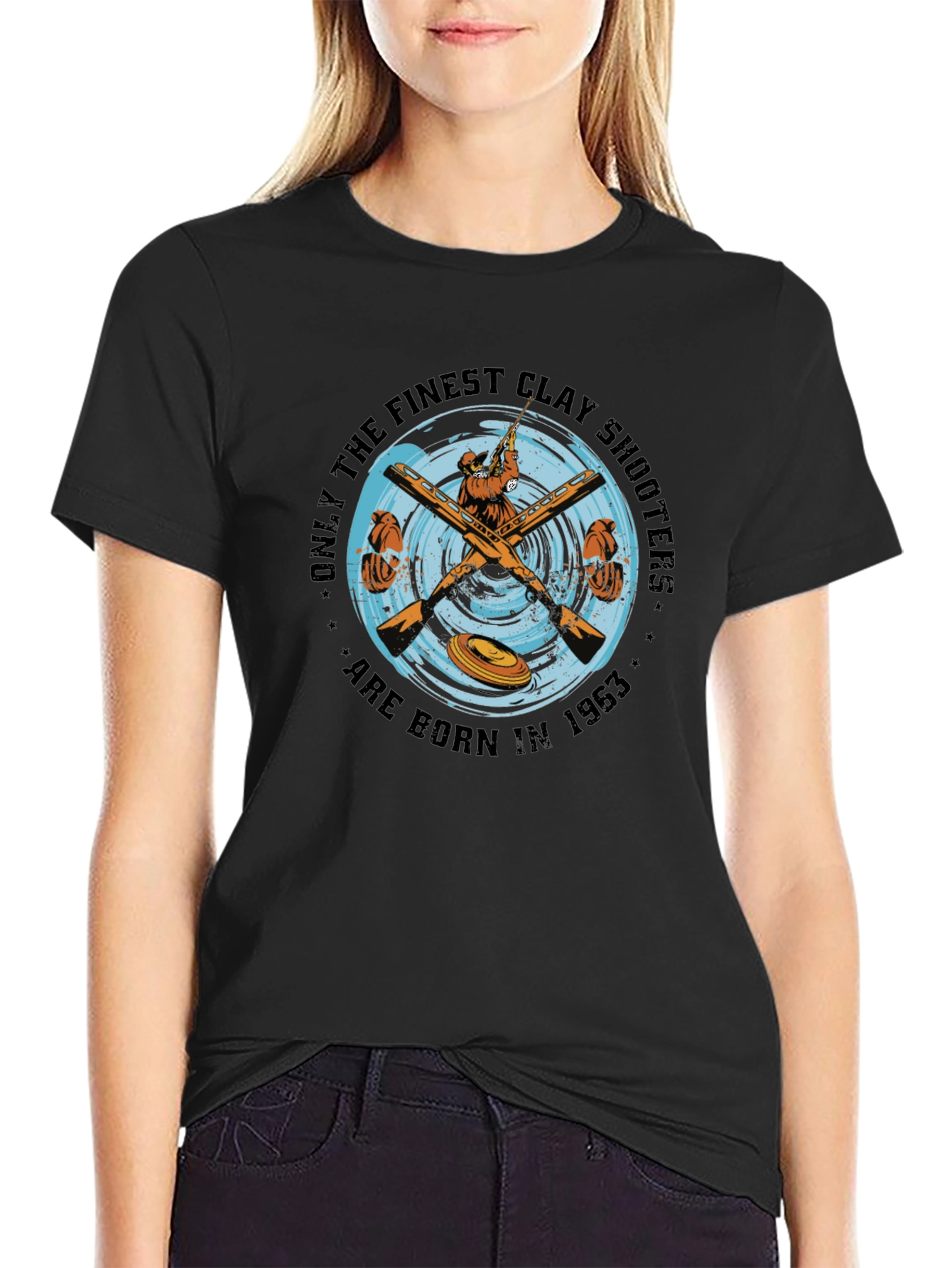 Finest Clay Shooters 1963 Black Graphic Tee