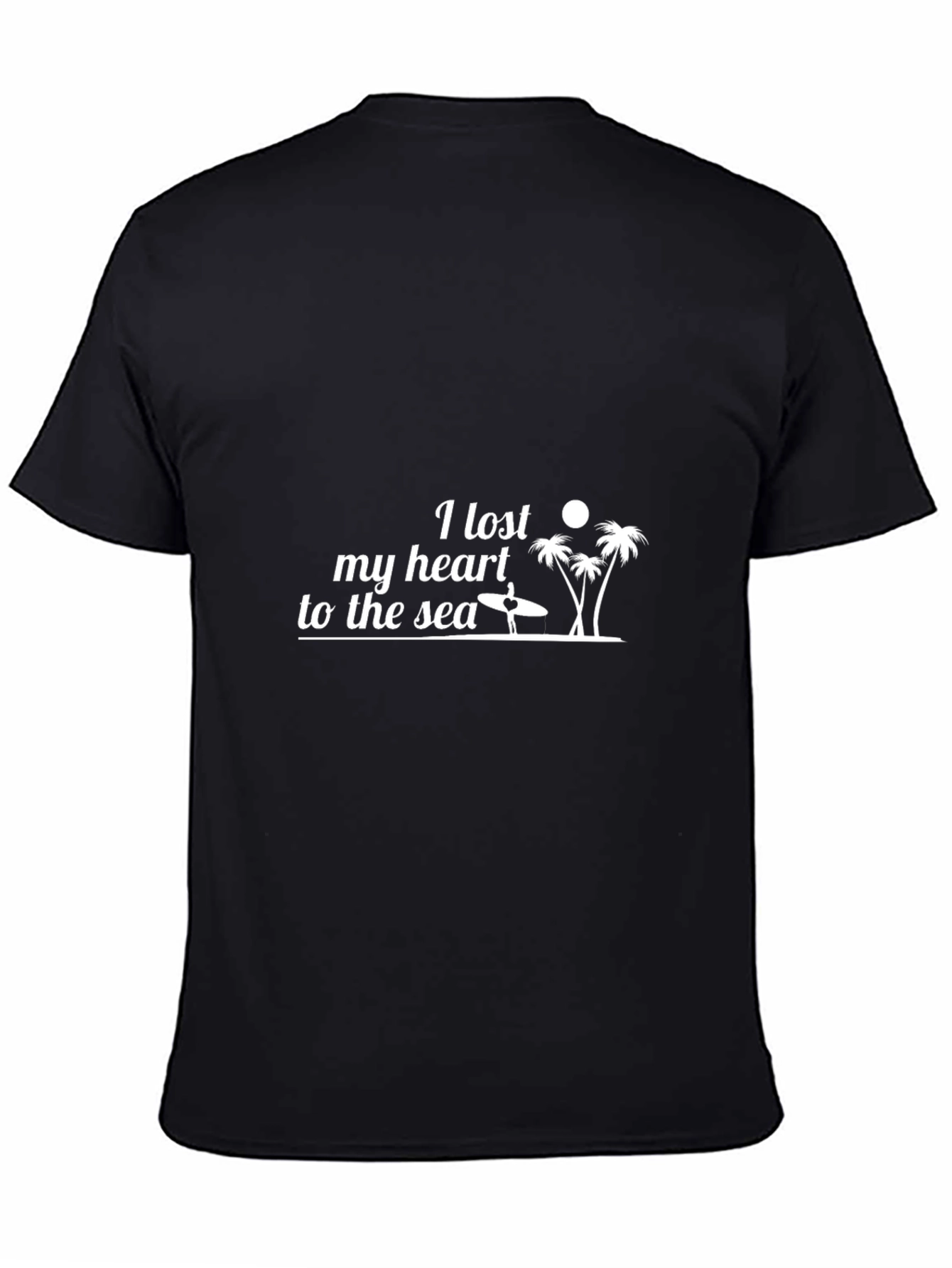 Lost Heart Sea Graphic Tee - Black