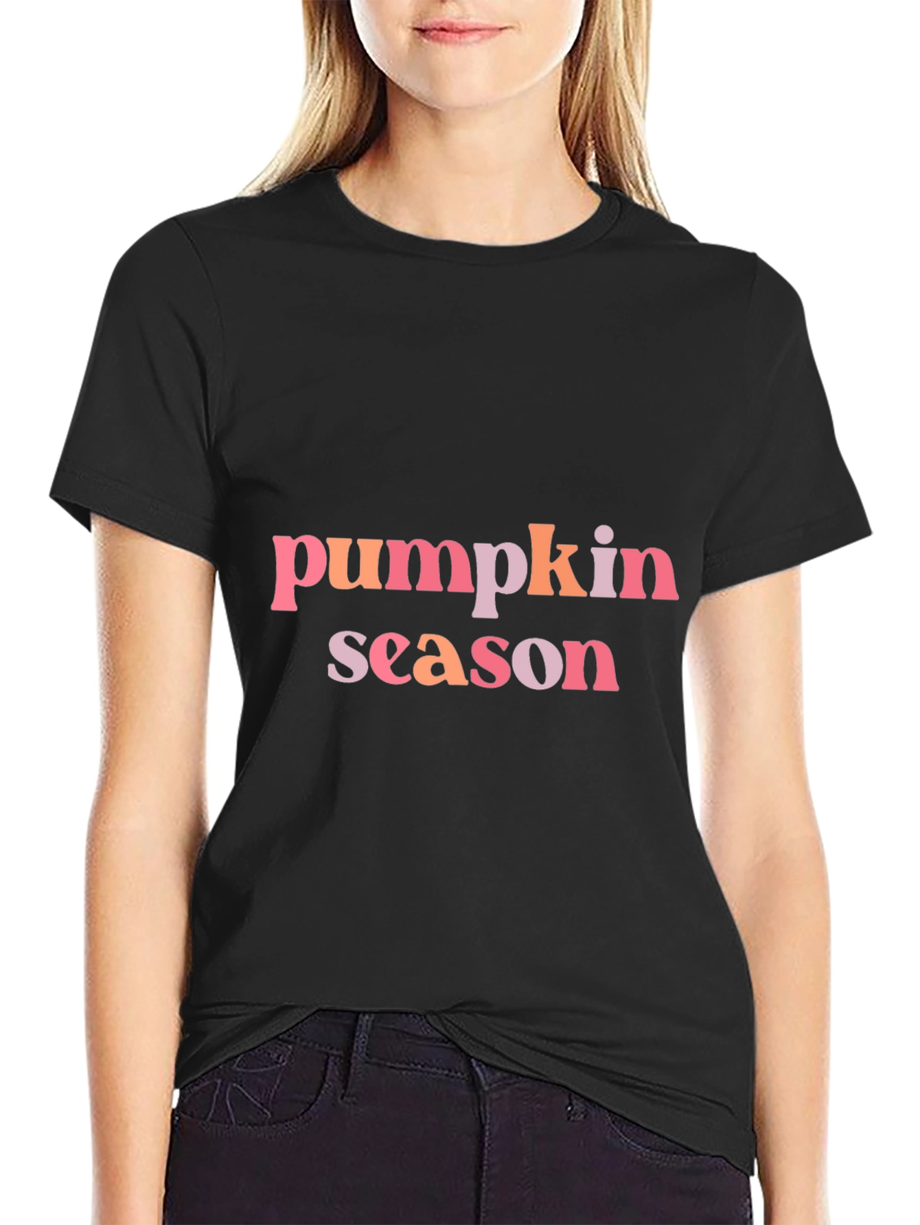 Pumpkin Season Graphic Tee - Fall Vibes