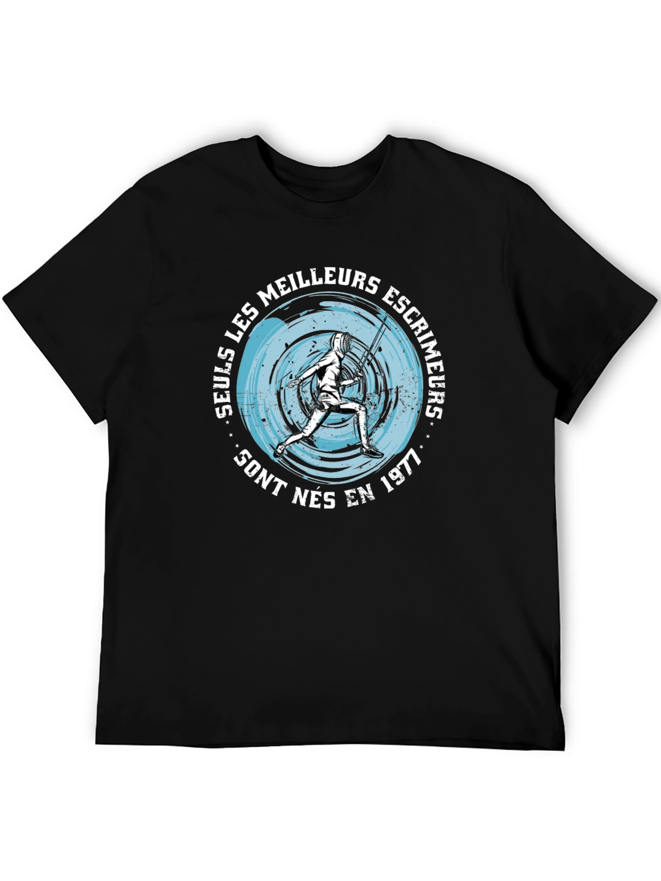 Fencing 1977 T-Shirt - French Design