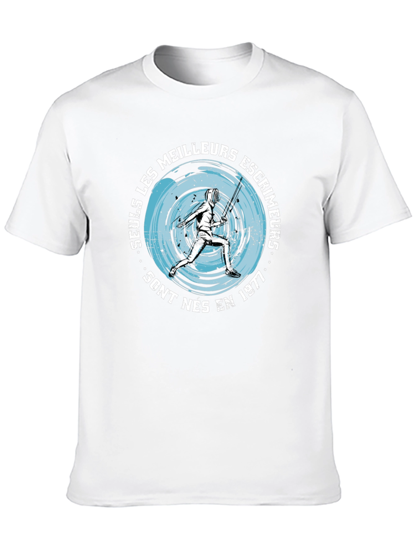 Fencing 1977 T-Shirt - French Design