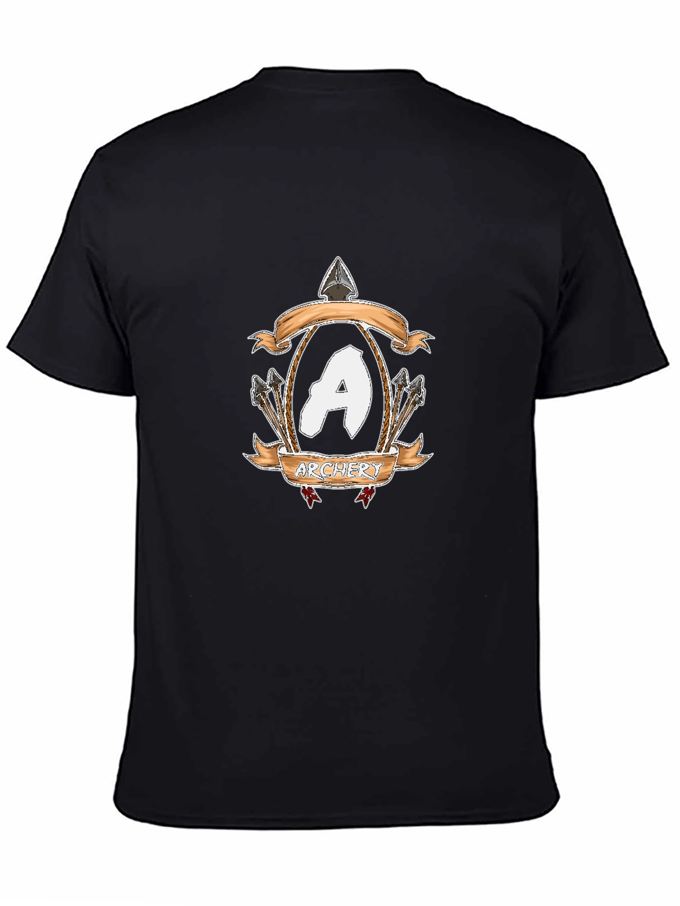Archery Crest Black T-Shirt