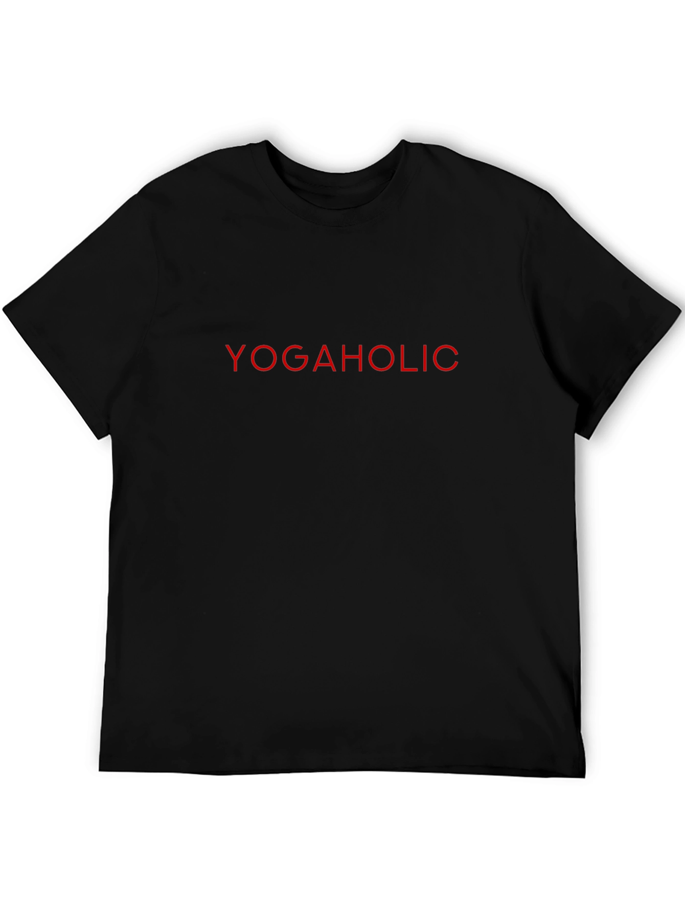 Yogaholic Black Tee - Yoga Lovers Apparel