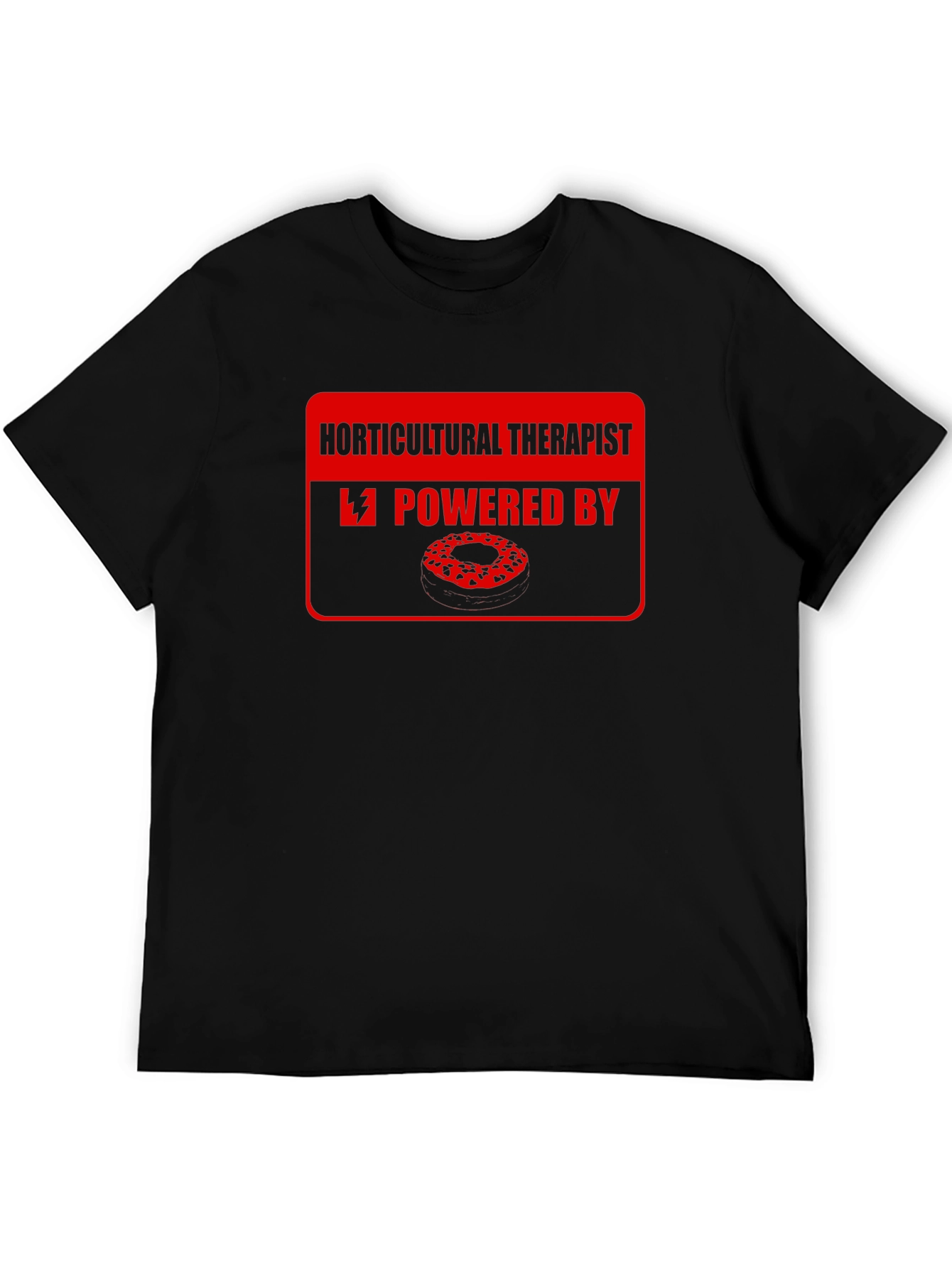 Horticultural Therapist Powered By Doughnuts T-Shirt