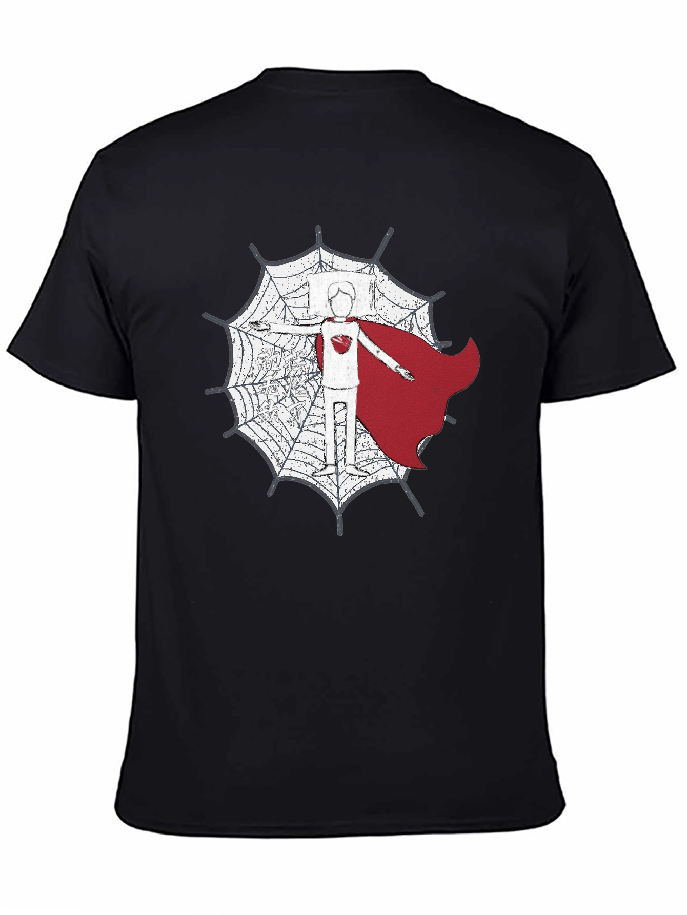 Superhero Spiderweb Graphic T-Shirt