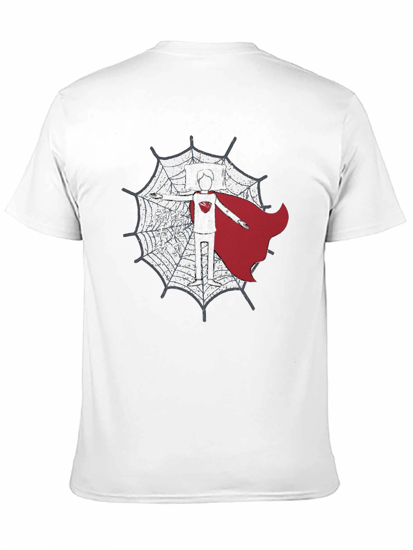 Superhero Spiderweb Graphic T-Shirt