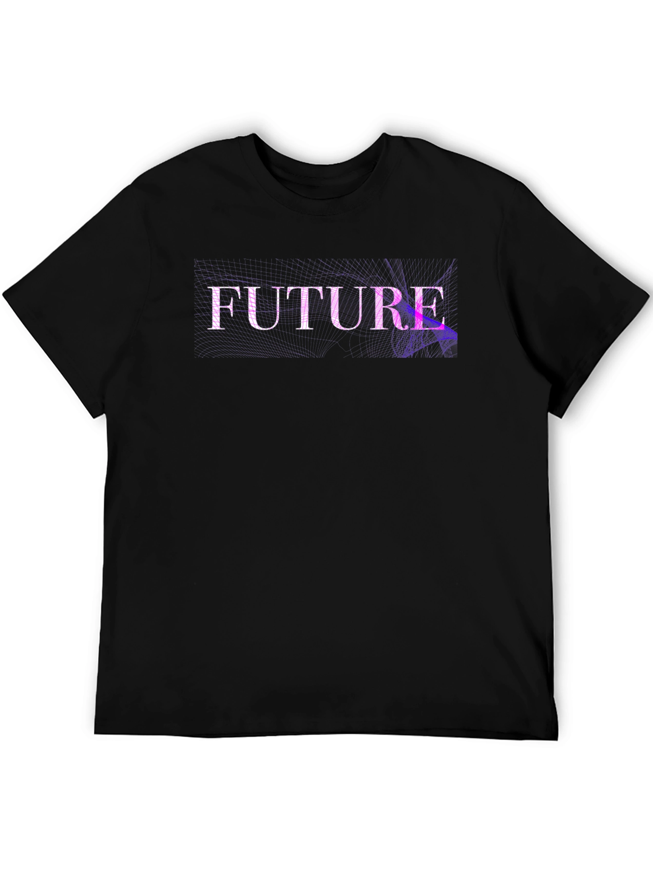 Future Graphic T-Shirt - Black