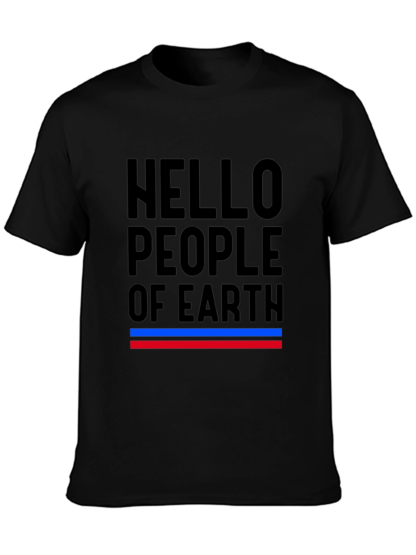 Hello People of Earth Graphic Tee