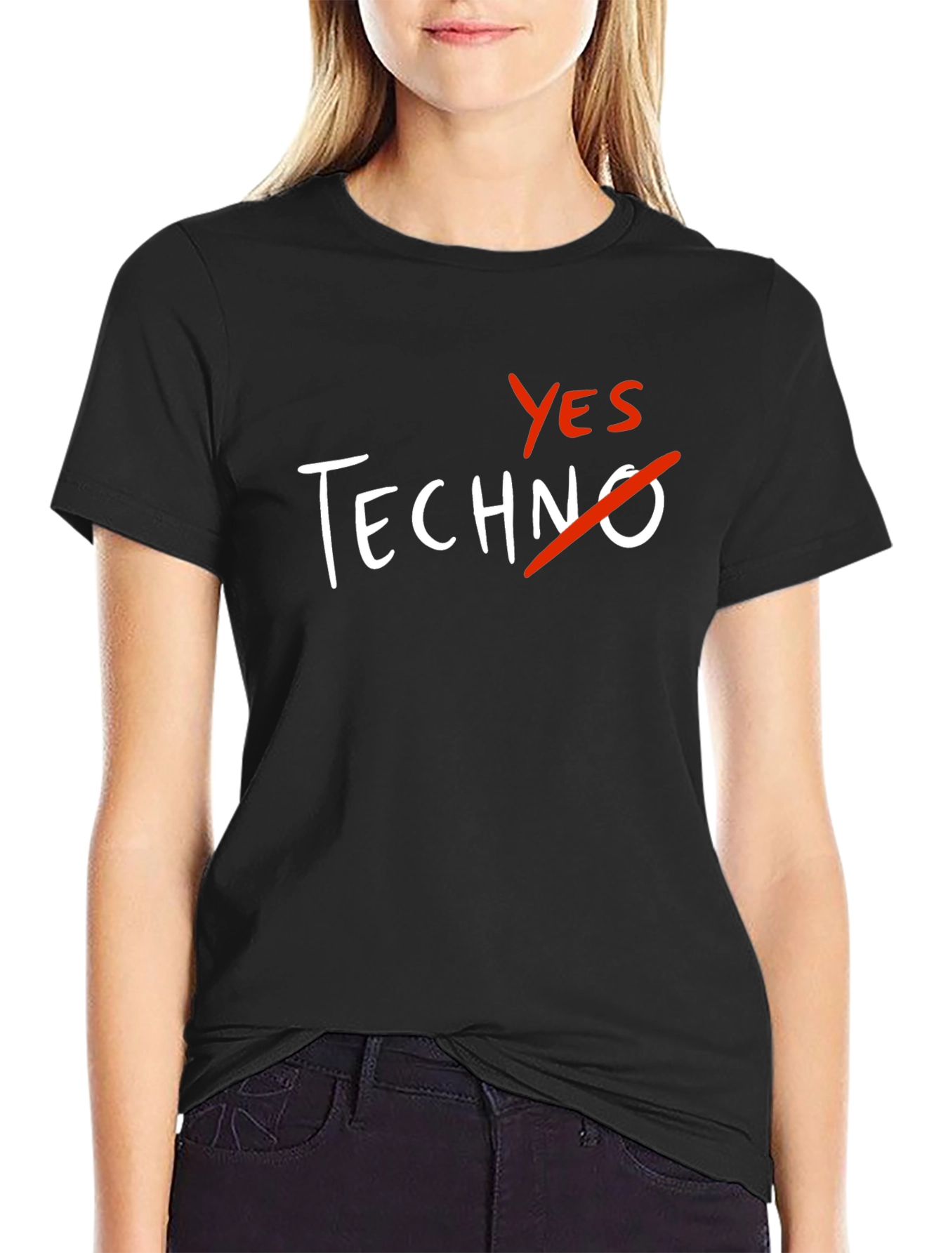 Yes to Music No to Techno T-Shirt