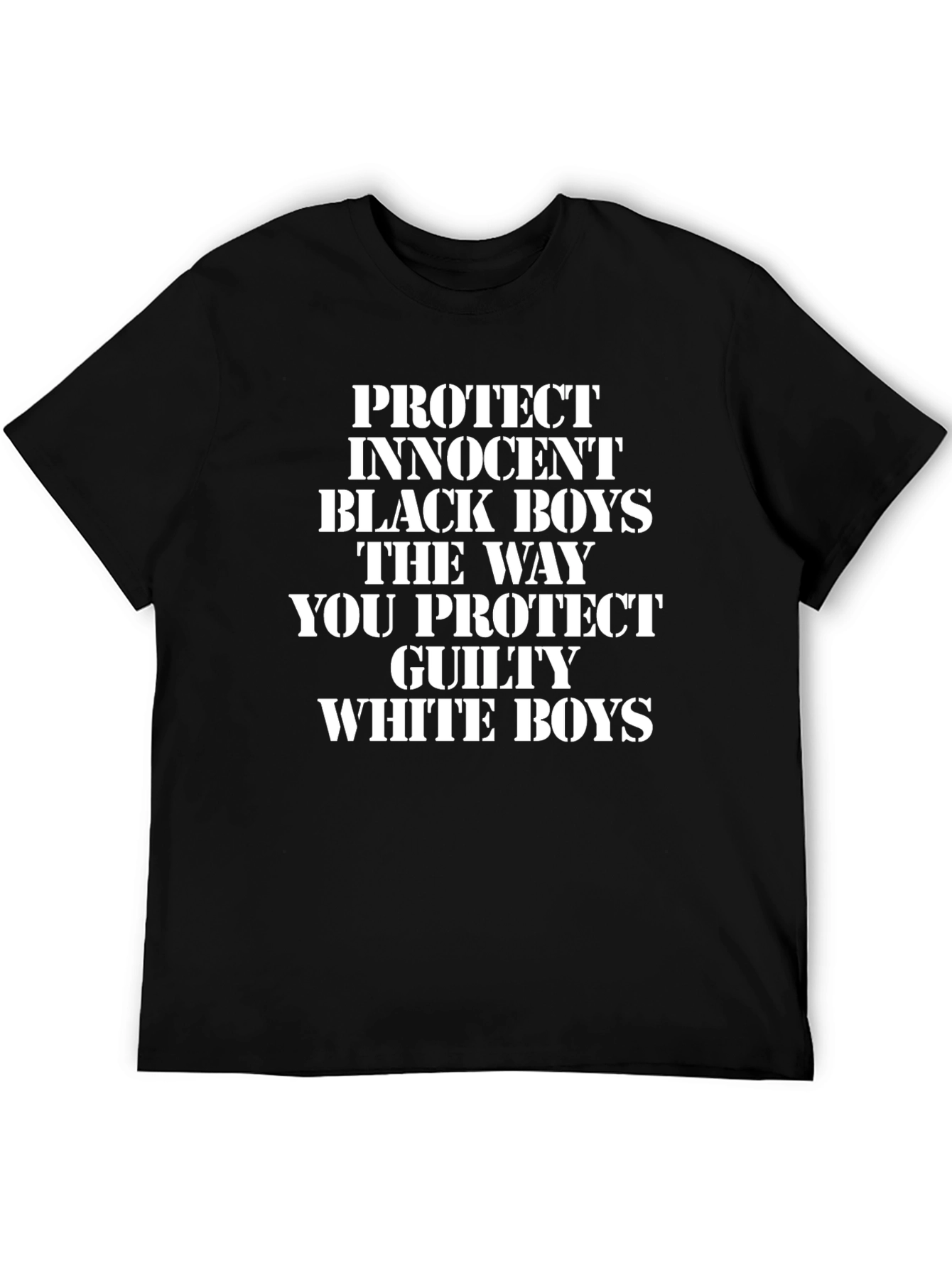 Protect Innocent Boys Graphic T-Shirt