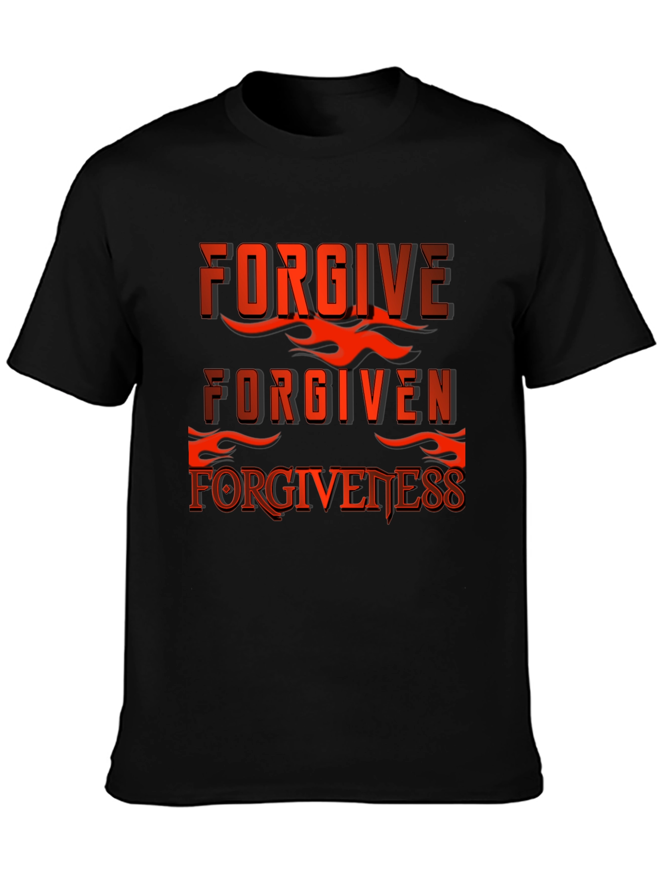 Forgive Forgiven Forgiveness Graphic T-Shirt