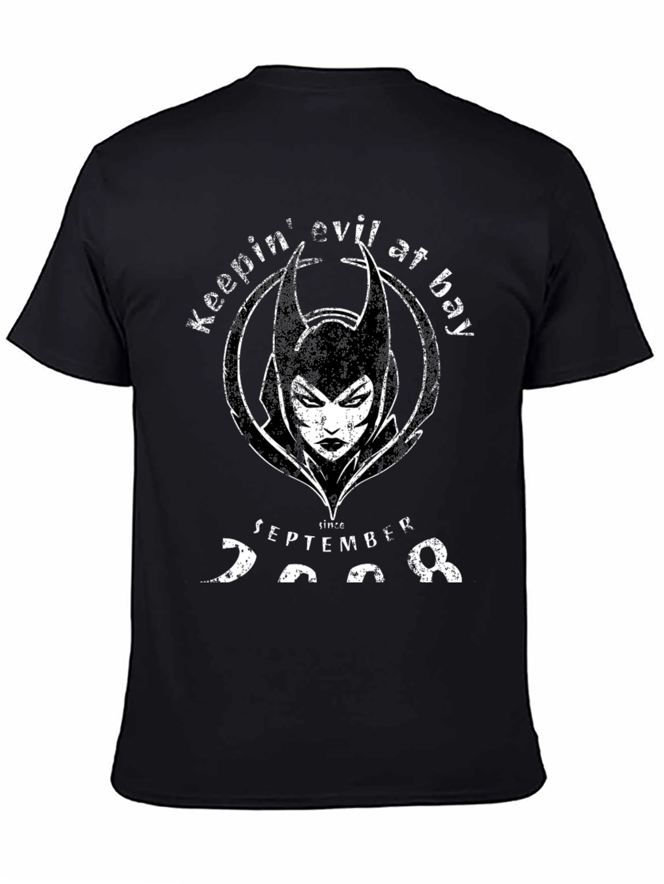 Keepin Evil At Bay Graphic T-Shirt